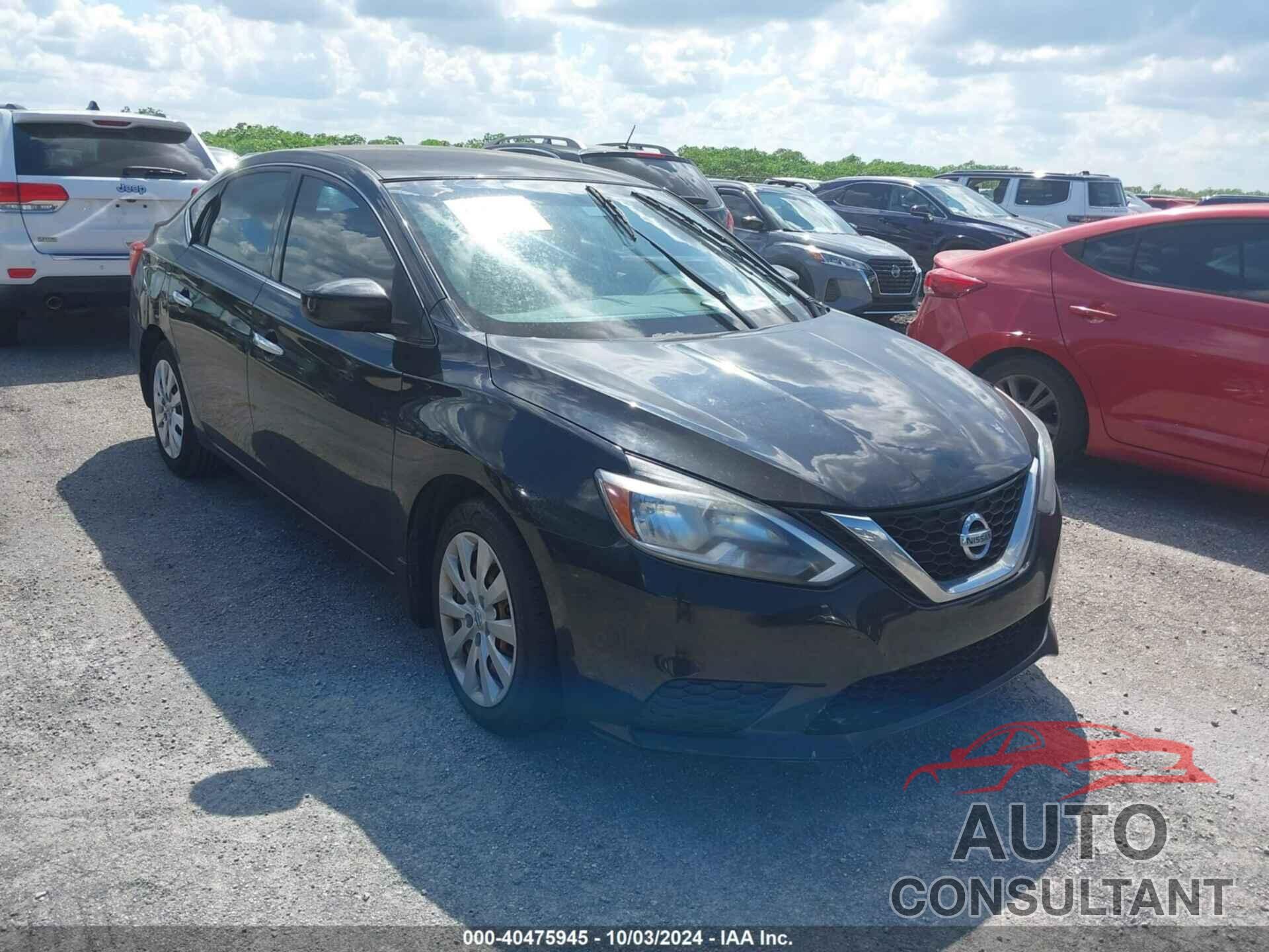 NISSAN SENTRA 2016 - 3N1AB7APXGY333764