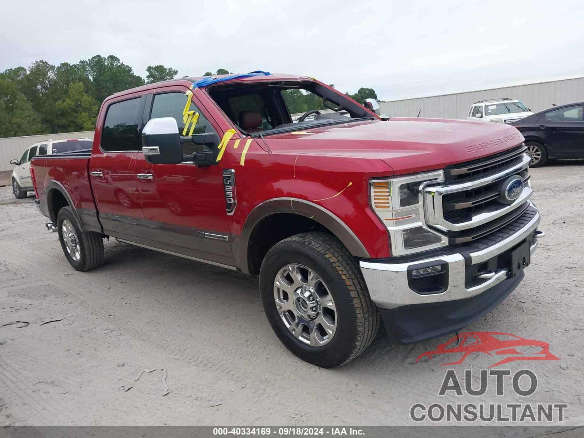 FORD F-250 2020 - 1FT8W2BTXLED30482