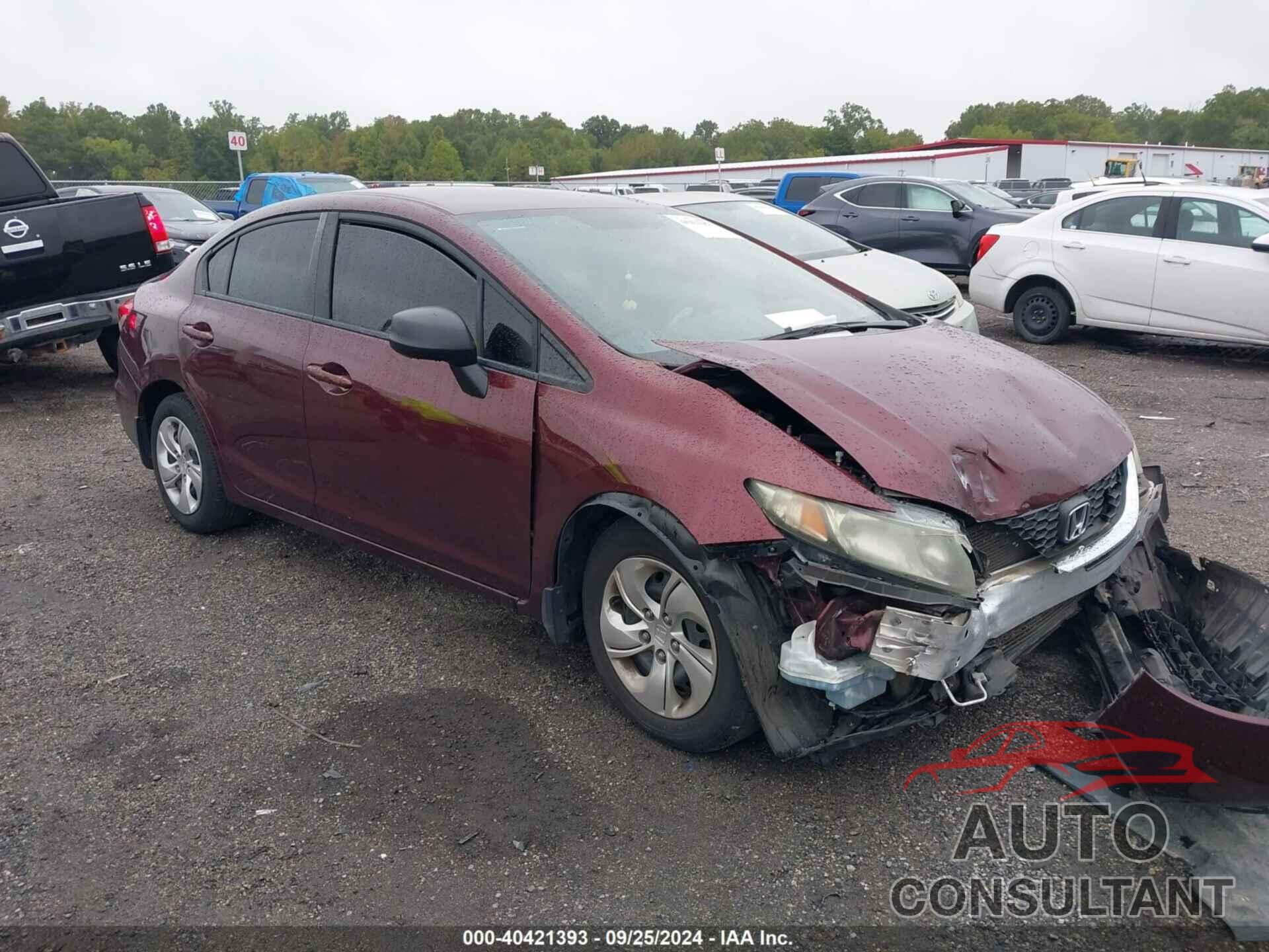 HONDA CIVIC 2014 - 19XFB2F57EE208751