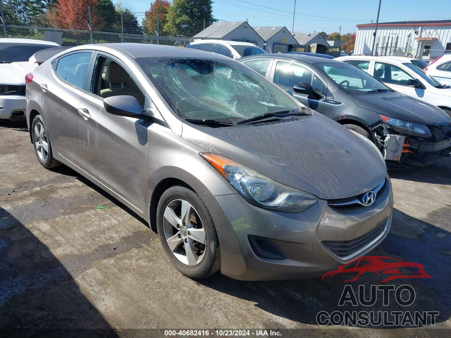 HYUNDAI ELANTRA 2013 - 5NPDH4AE1DH315703