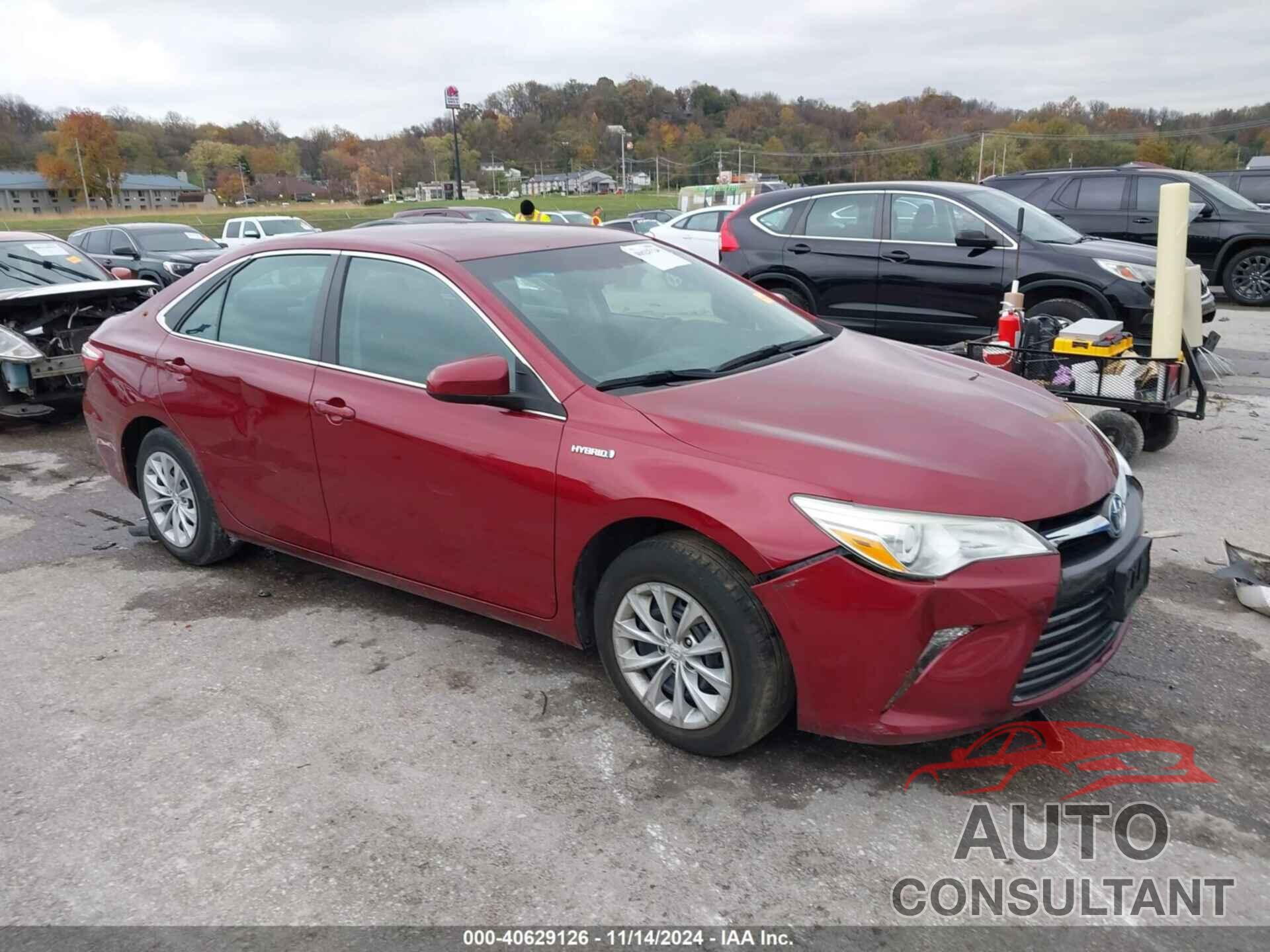 TOYOTA CAMRY HYBRID 2017 - 4T1BD1FK1HU207931