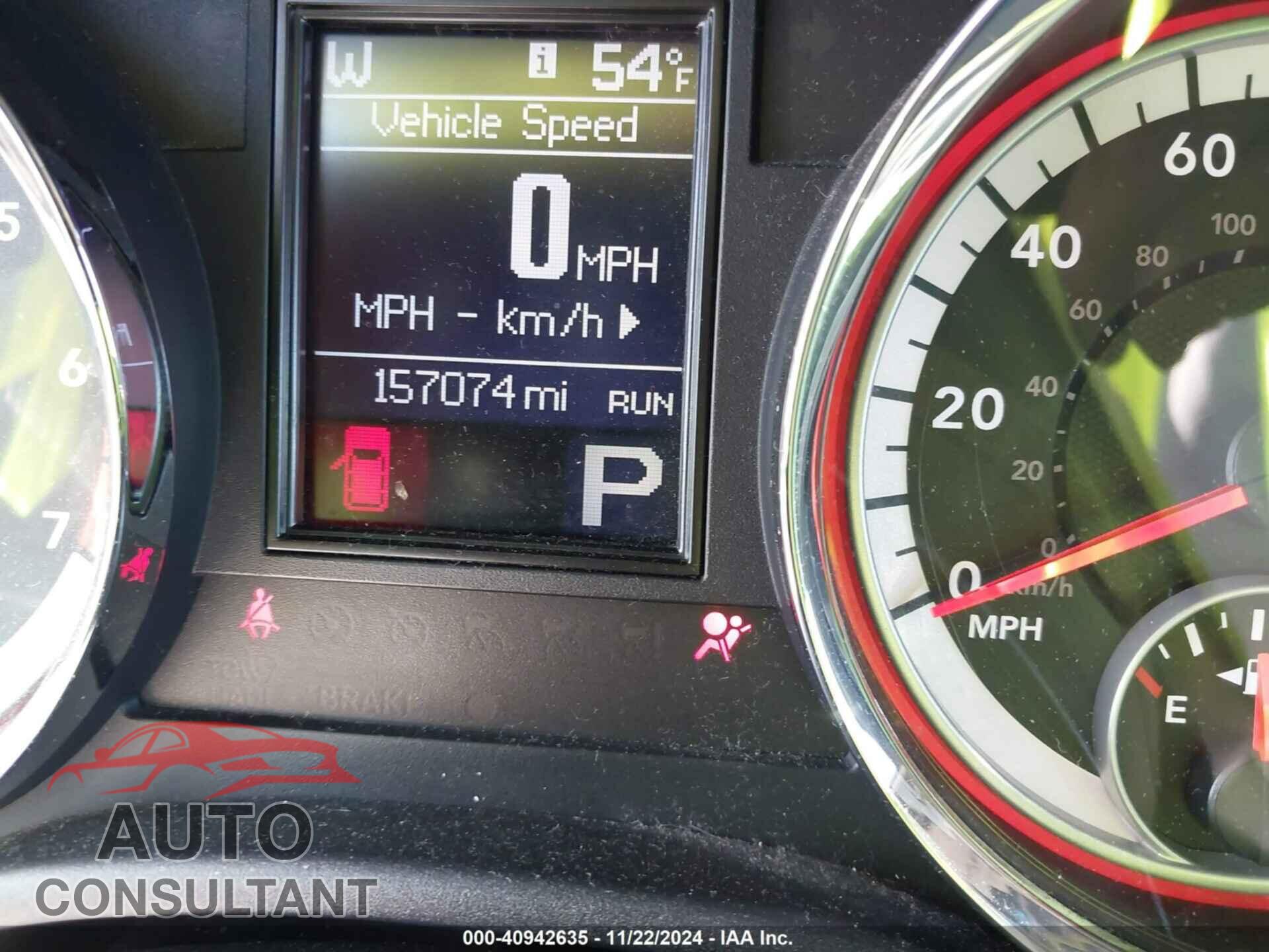 DODGE DURANGO 2011 - 1D4SD6GT8BC682324