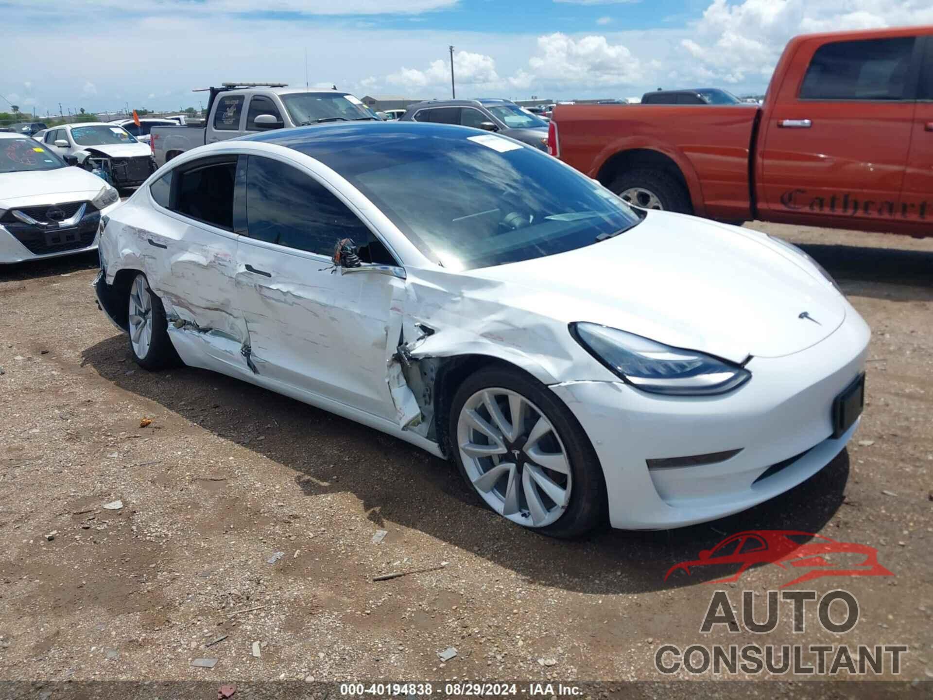 TESLA MODEL 3 2020 - 5YJ3E1EA6LF598820