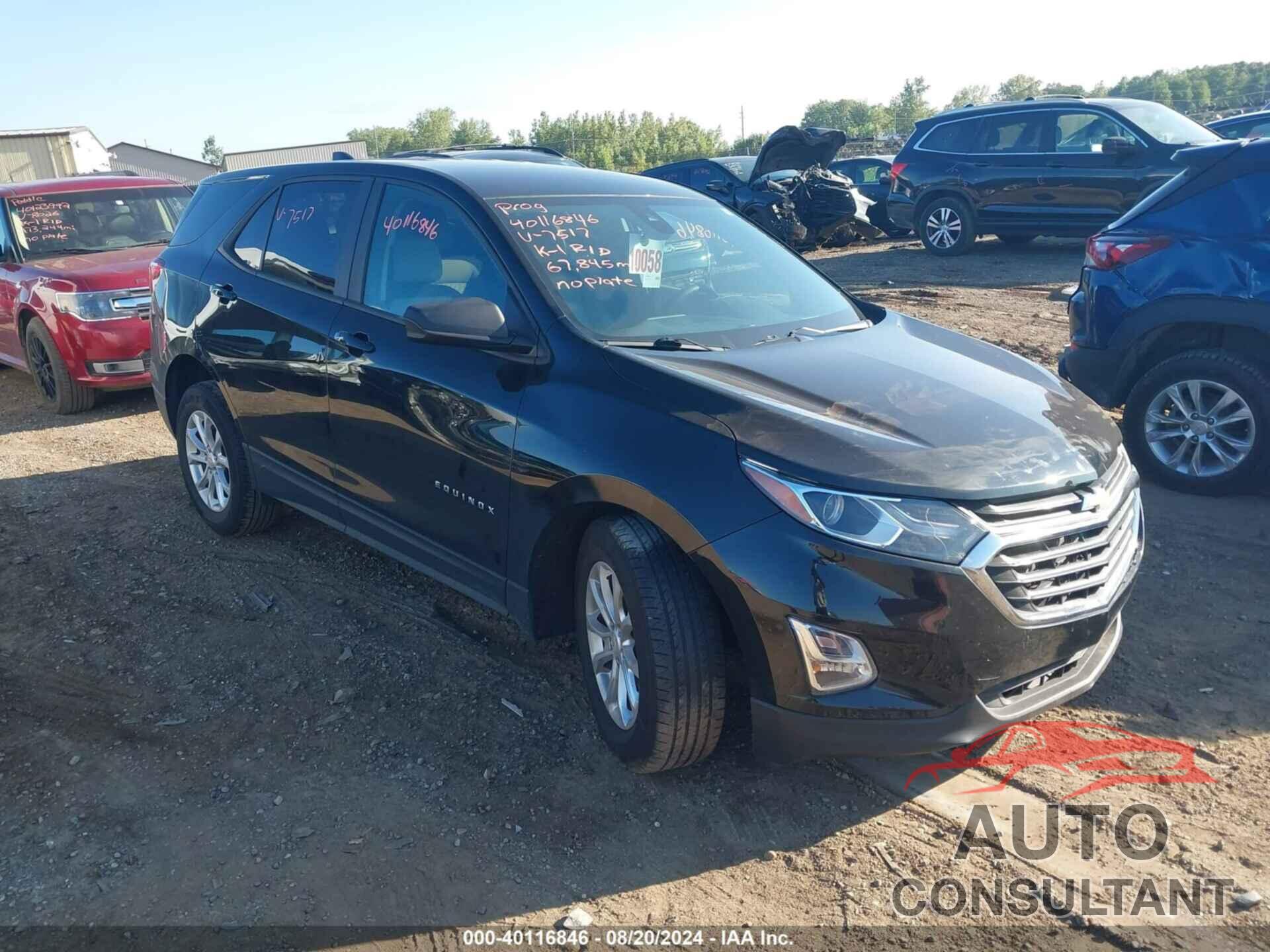 CHEVROLET EQUINOX 2020 - 2GNAXHEV5L6147517