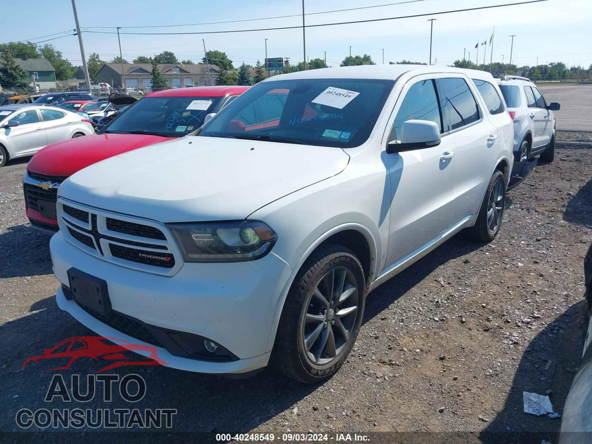 DODGE DURANGO 2017 - 1C4RDJDG0HC878840