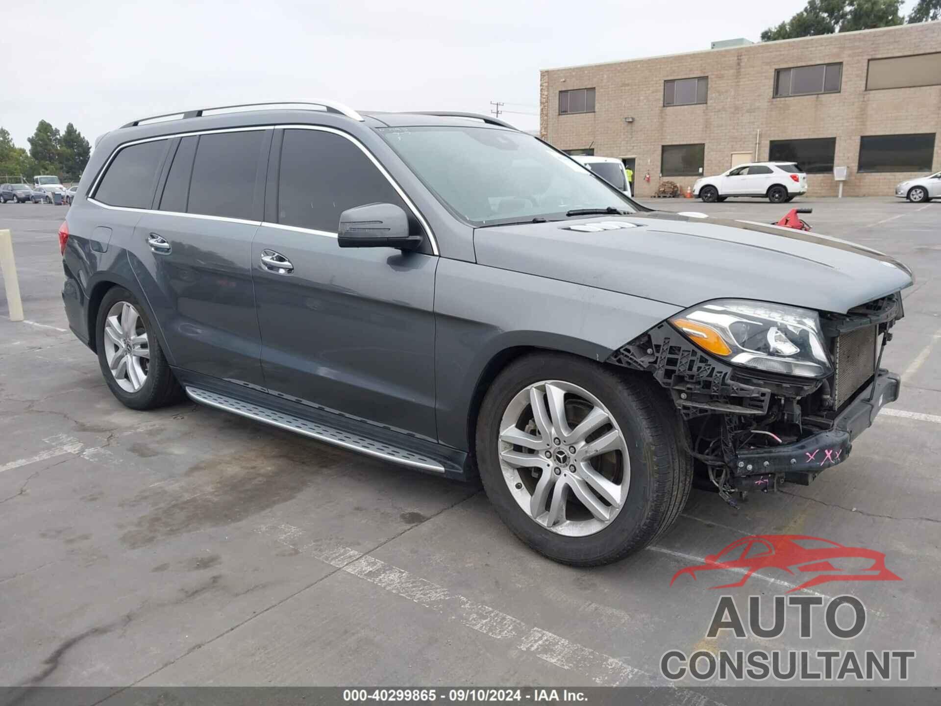 MERCEDES-BENZ GLS 450 2017 - 4JGDF6EE0HA971248