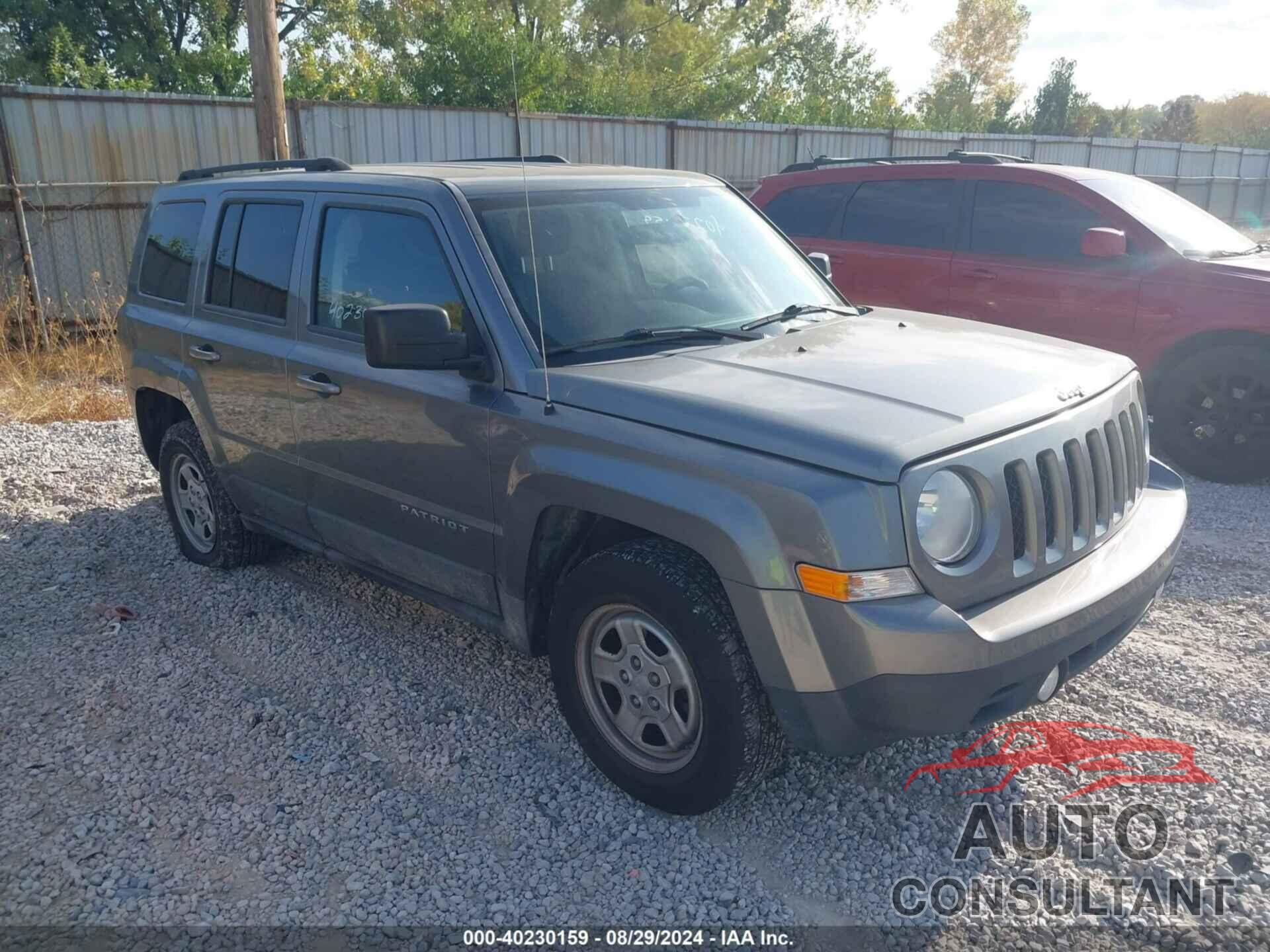 JEEP PATRIOT 2013 - 1C4NJRBB3DD262857