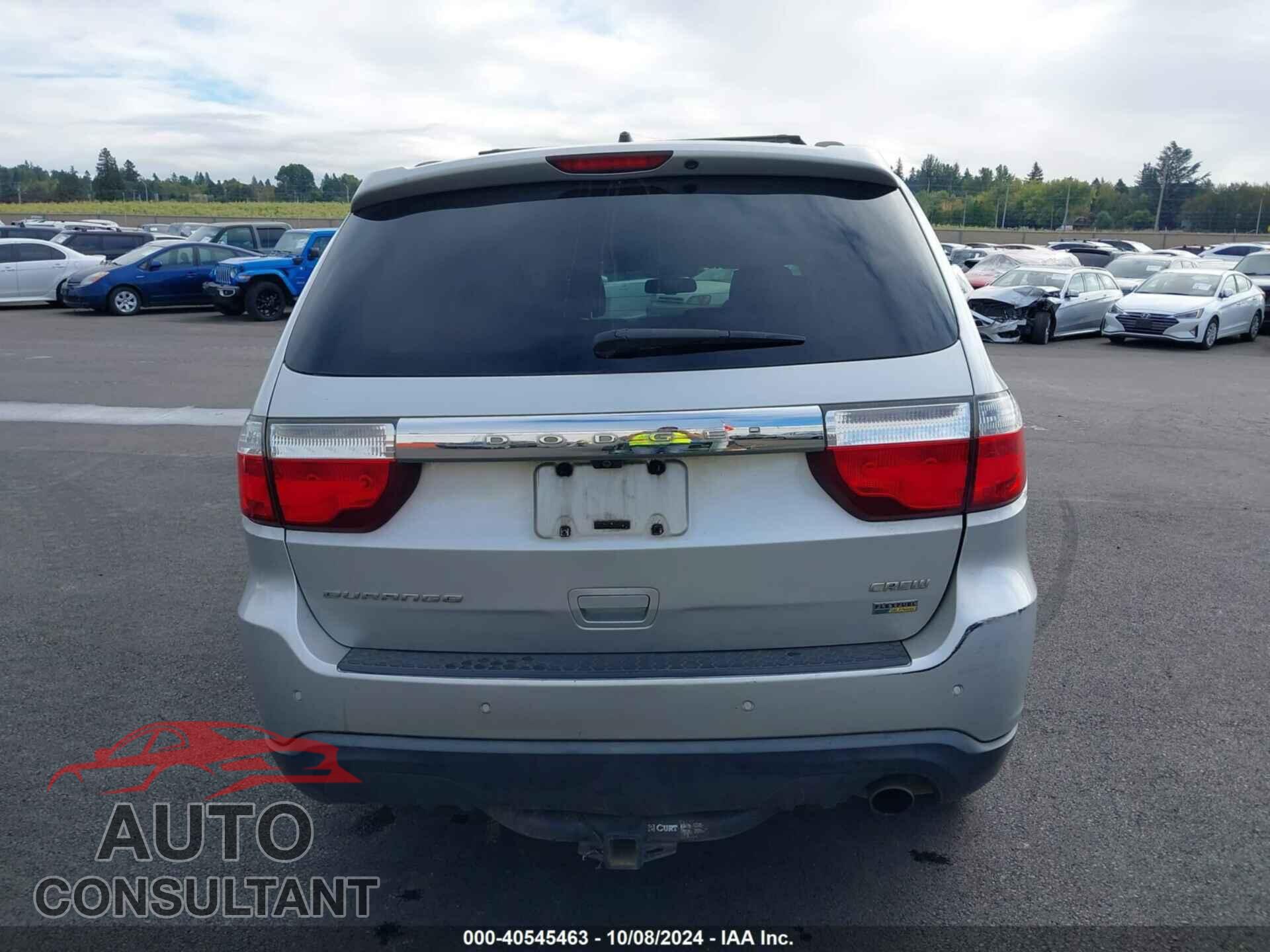 DODGE DURANGO 2011 - 1D4RD4GG0BC666947