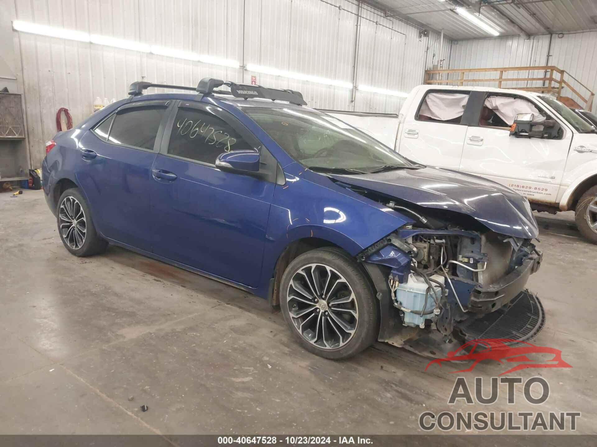 TOYOTA COROLLA 2015 - 2T1BURHE5FC460674