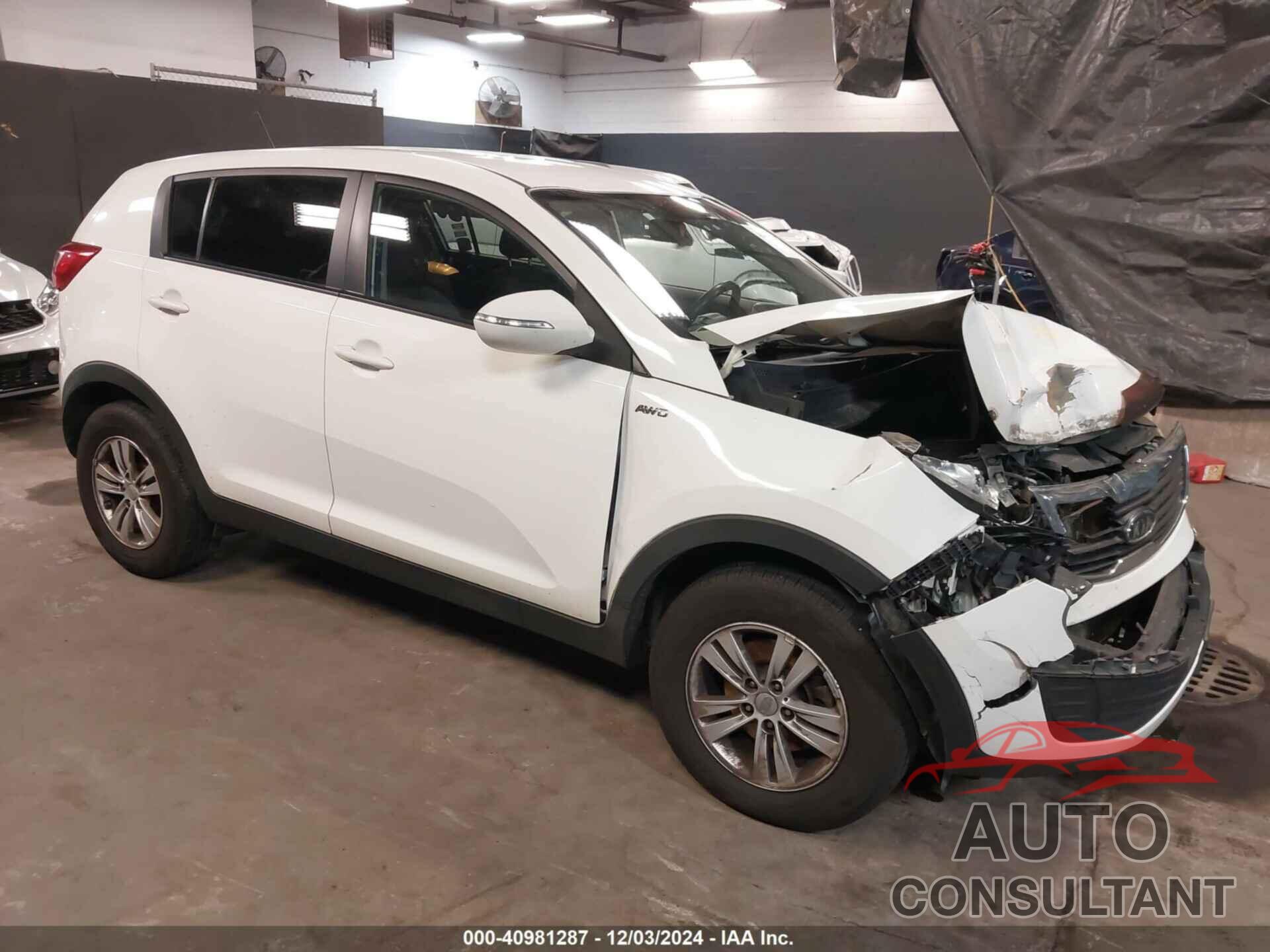 KIA SPORTAGE 2011 - KNDPBCA20B7048554