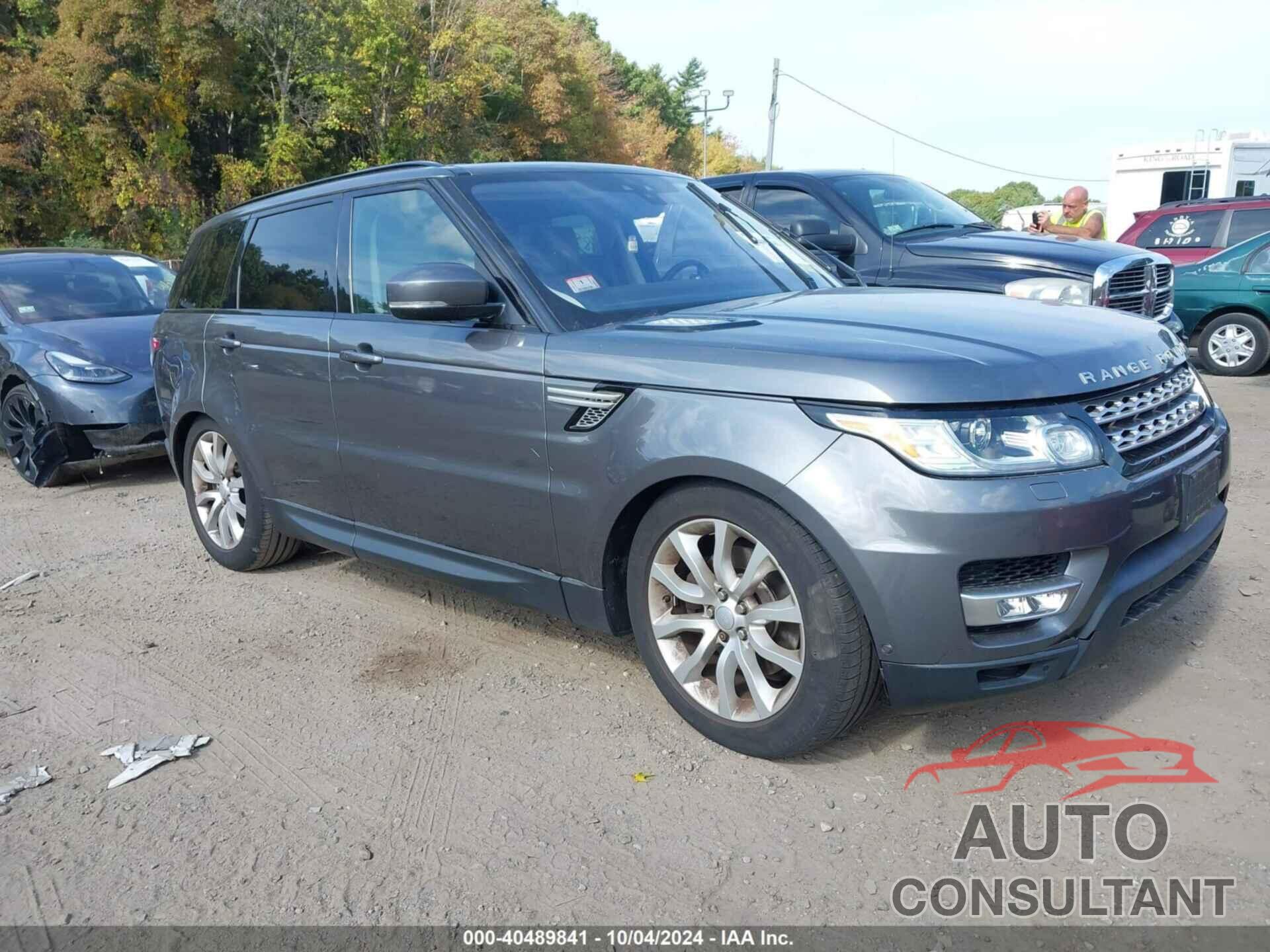 LAND ROVER RANGE ROVER SPORT 2017 - SALWR2FV6HA681312