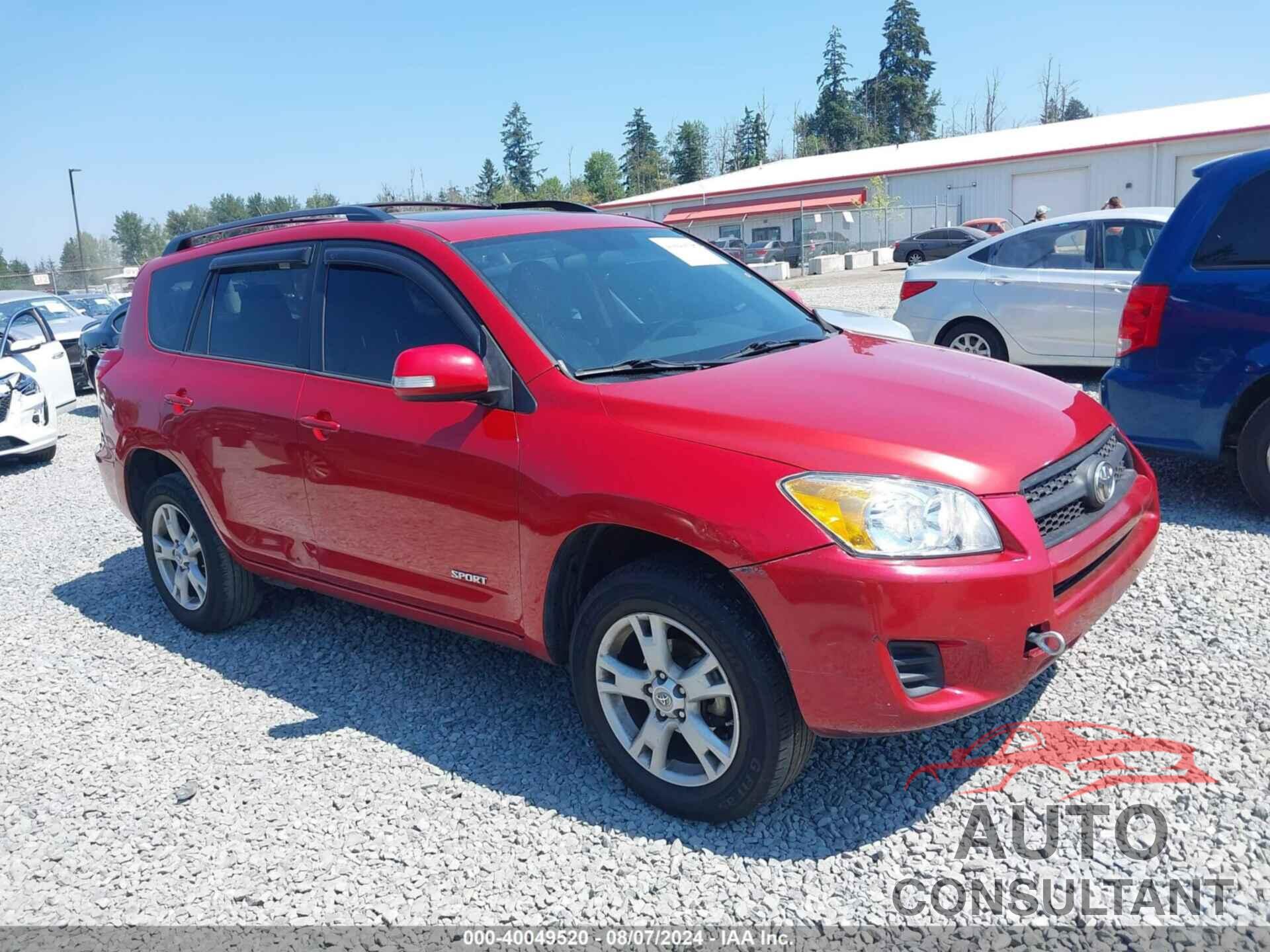 TOYOTA RAV4 2012 - 2T3BF4DV9CW249675