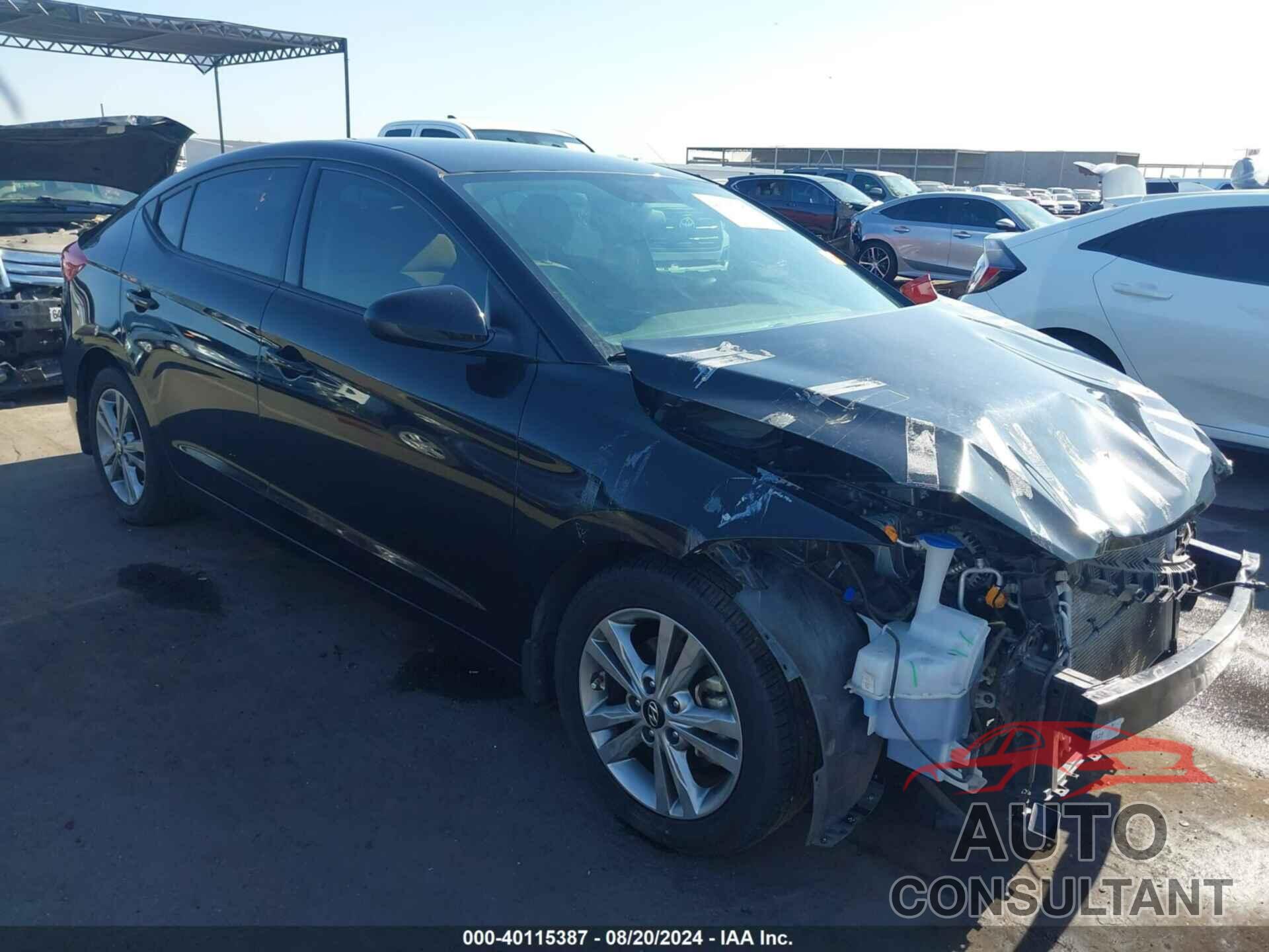 HYUNDAI ELANTRA 2018 - 5NPD84LF8JH229127