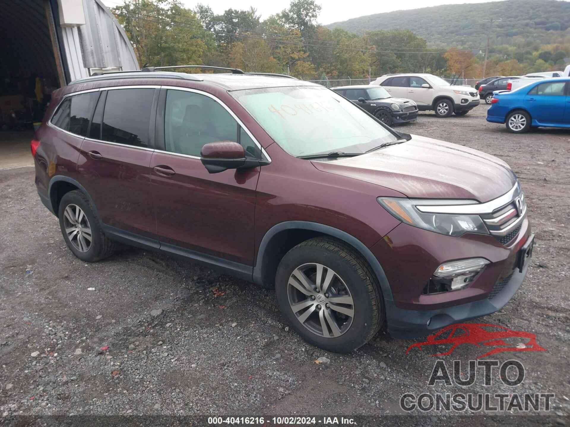 HONDA PILOT 2017 - 5FNYF6H5XHB052933