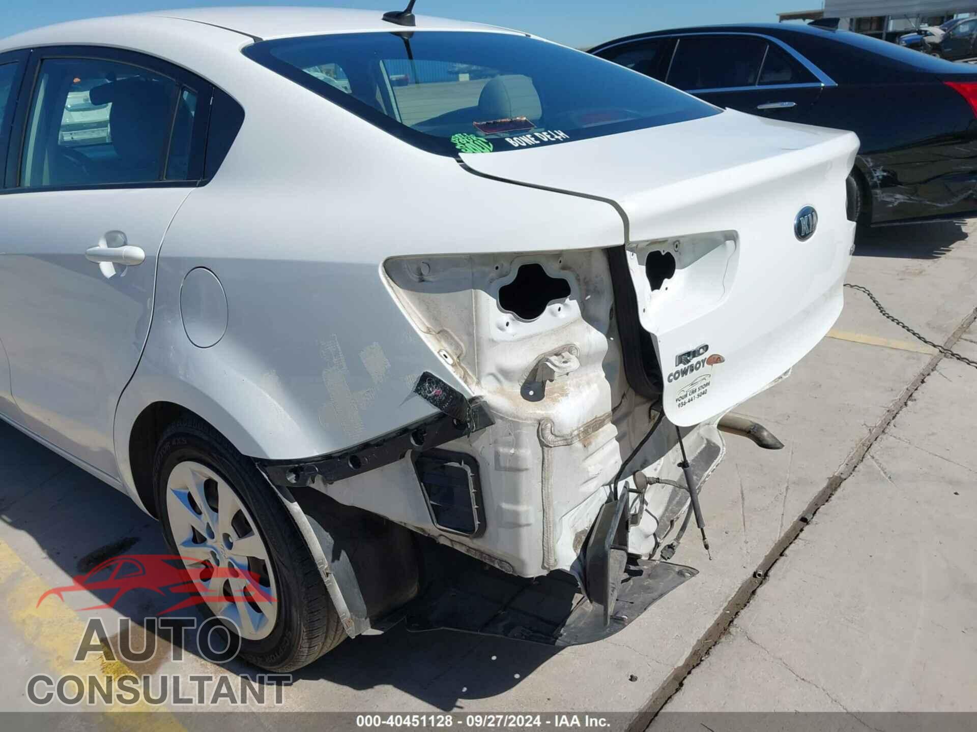 KIA RIO 2016 - KNADM4A33G6573596