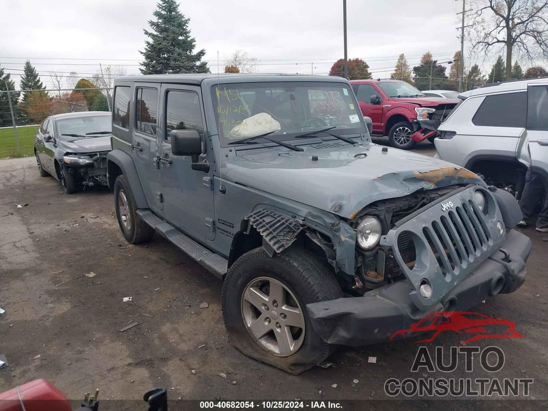 JEEP WRANGLER UNLIMITED 2014 - 1C4BJWDG0EL313121