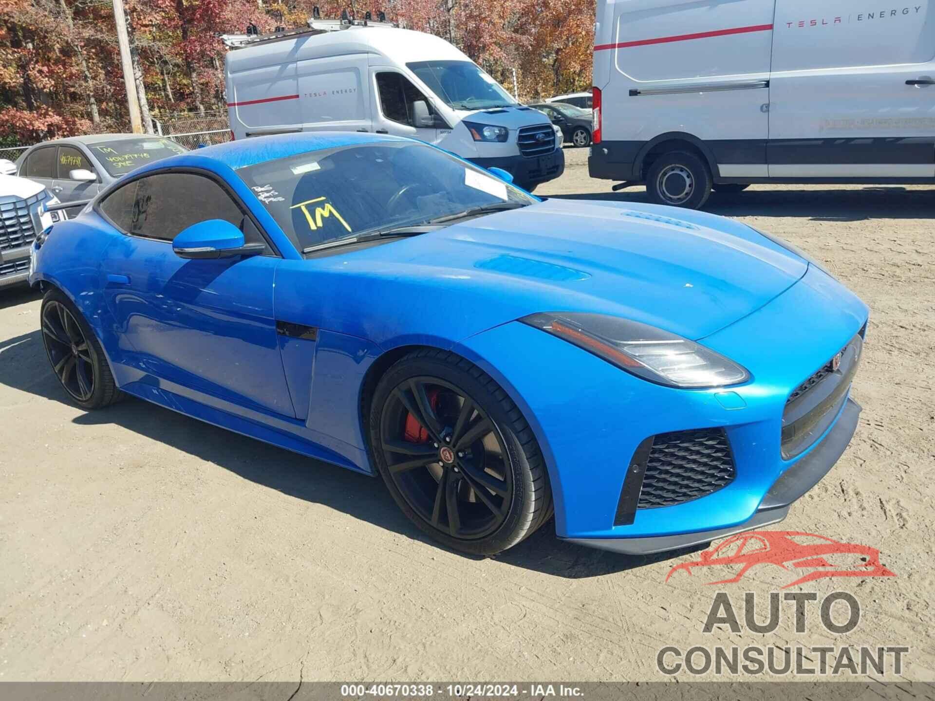 JAGUAR F-TYPE 2020 - SAJDZ1FE1LCK68219