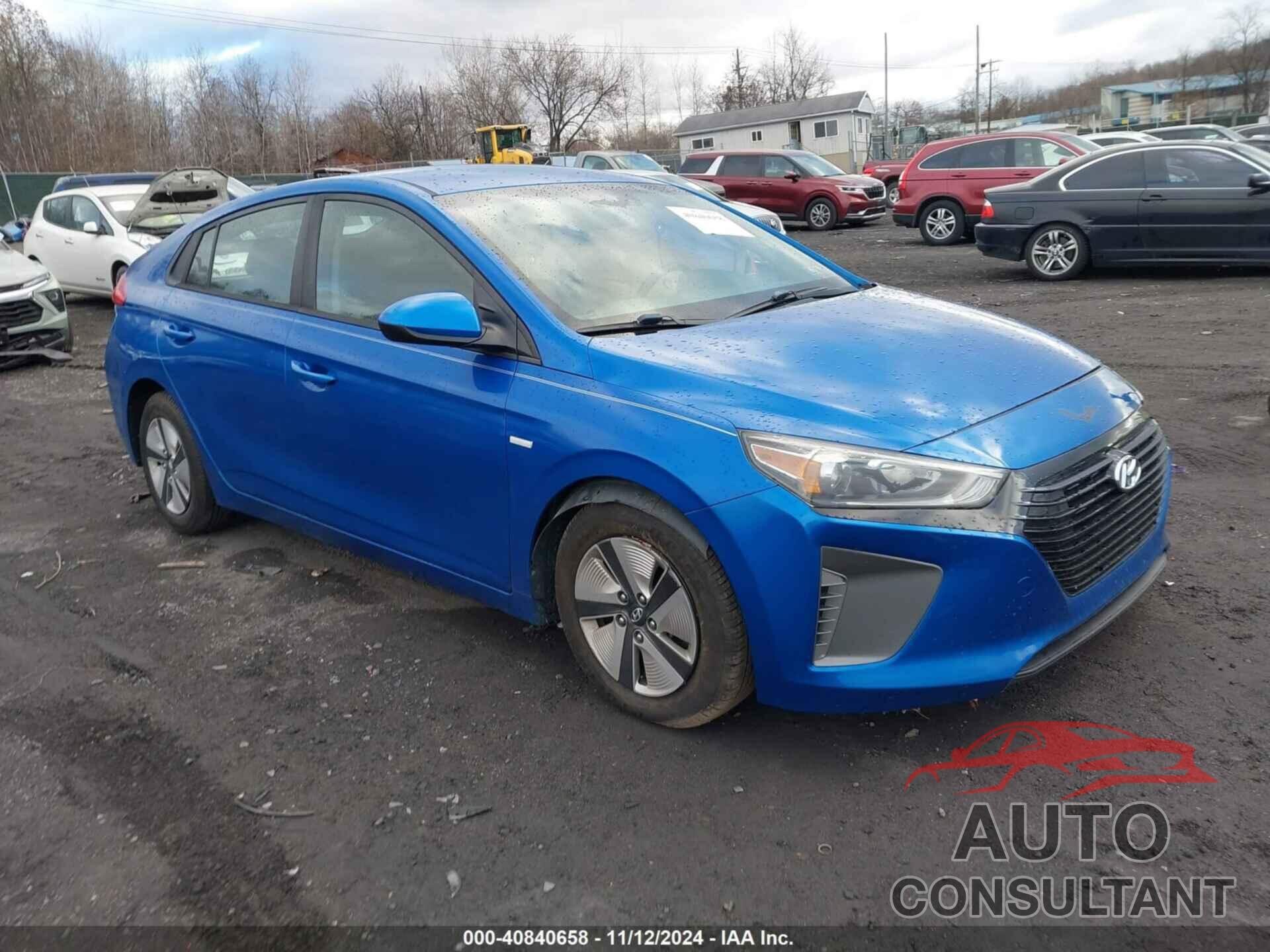 HYUNDAI IONIQ HYBRID 2018 - KMHC65LC1JU067890