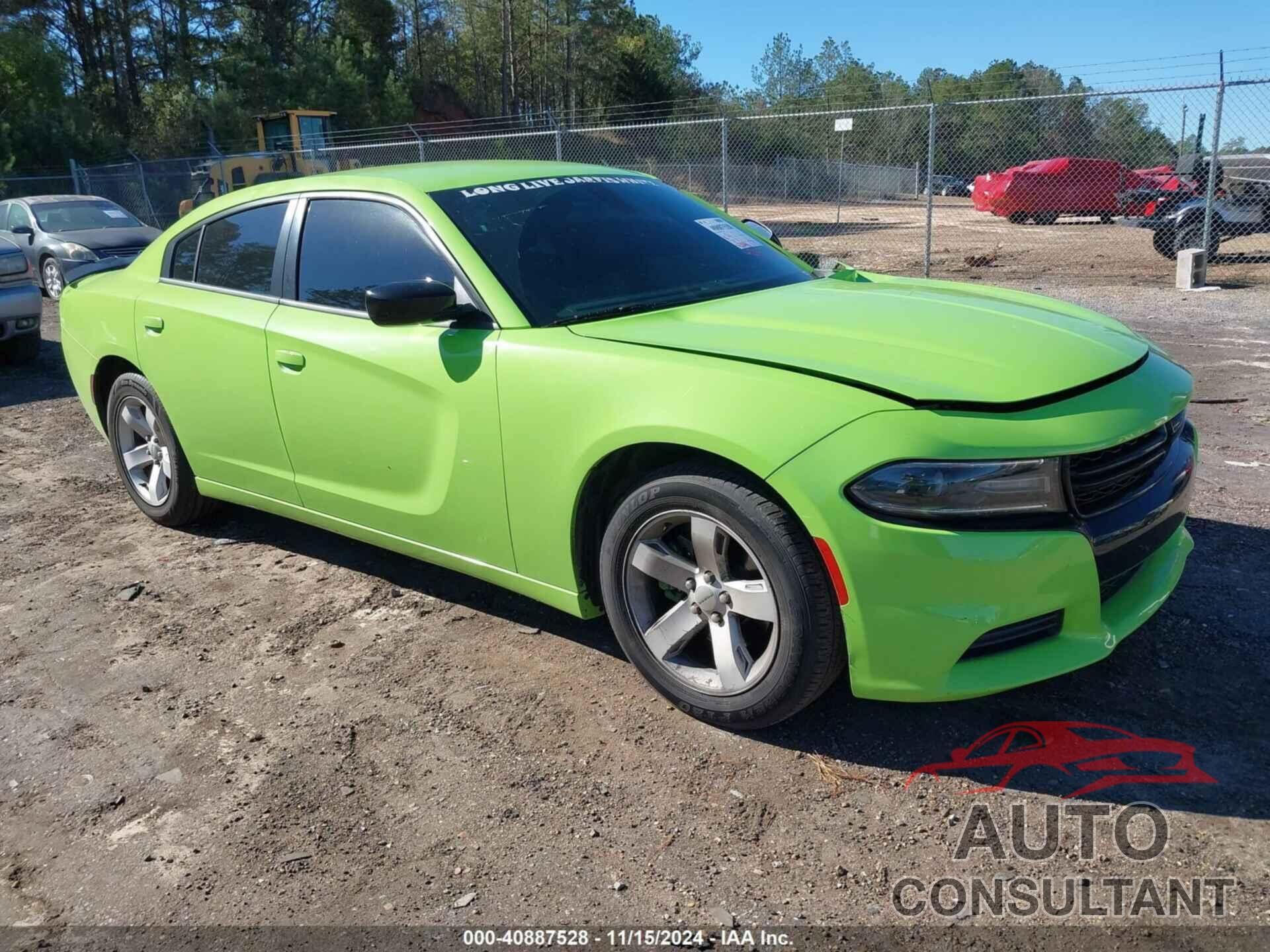 DODGE CHARGER 2019 - 2C3CDXBG6KH623422