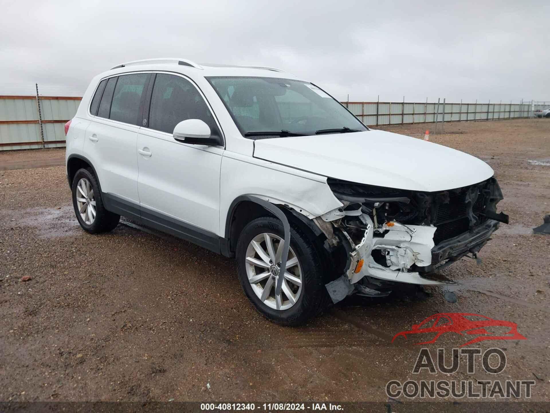 VOLKSWAGEN TIGUAN 2017 - WVGRV7AX6HK025445