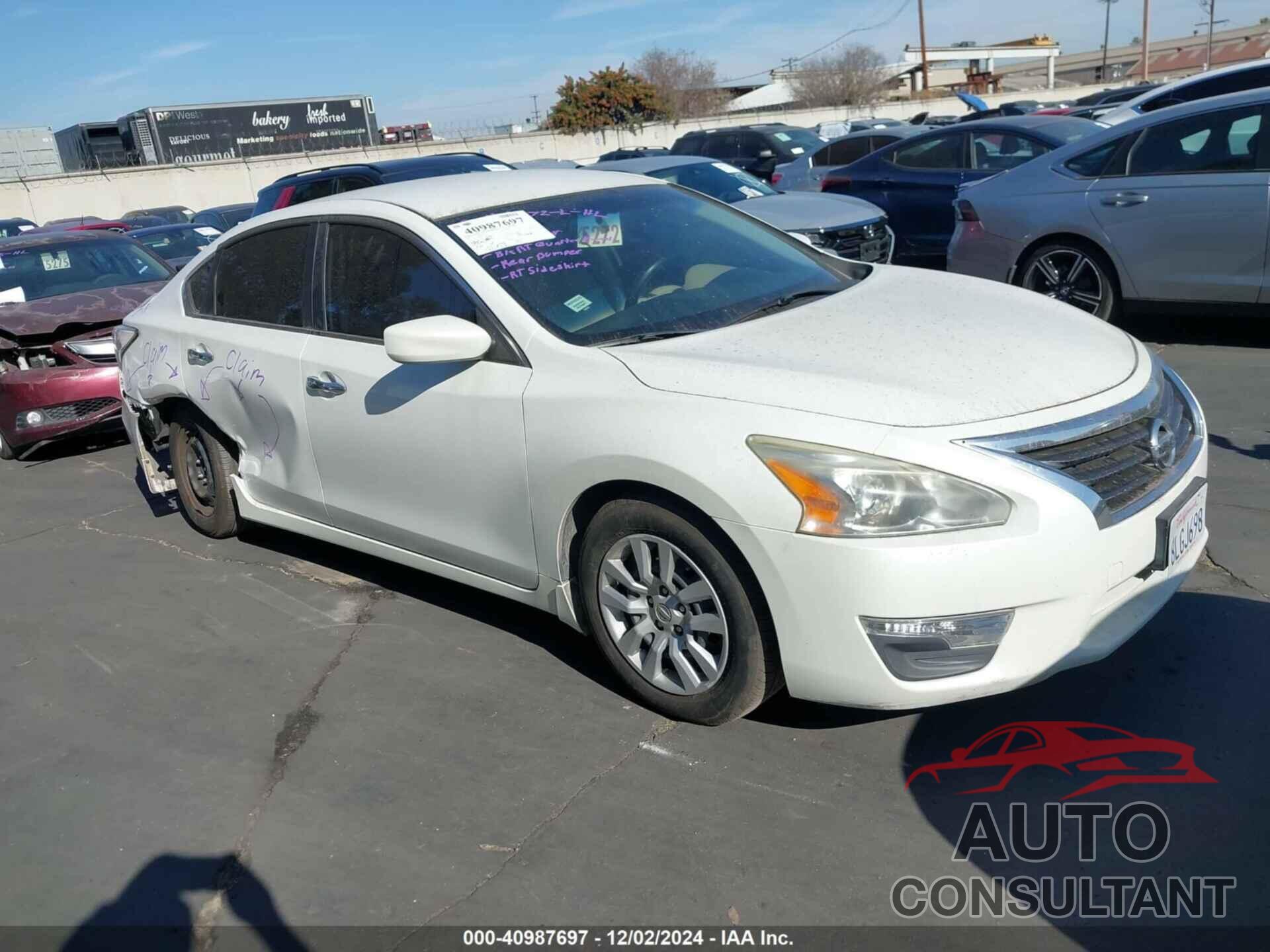 NISSAN ALTIMA 2014 - 1N4AL3APXEN258910