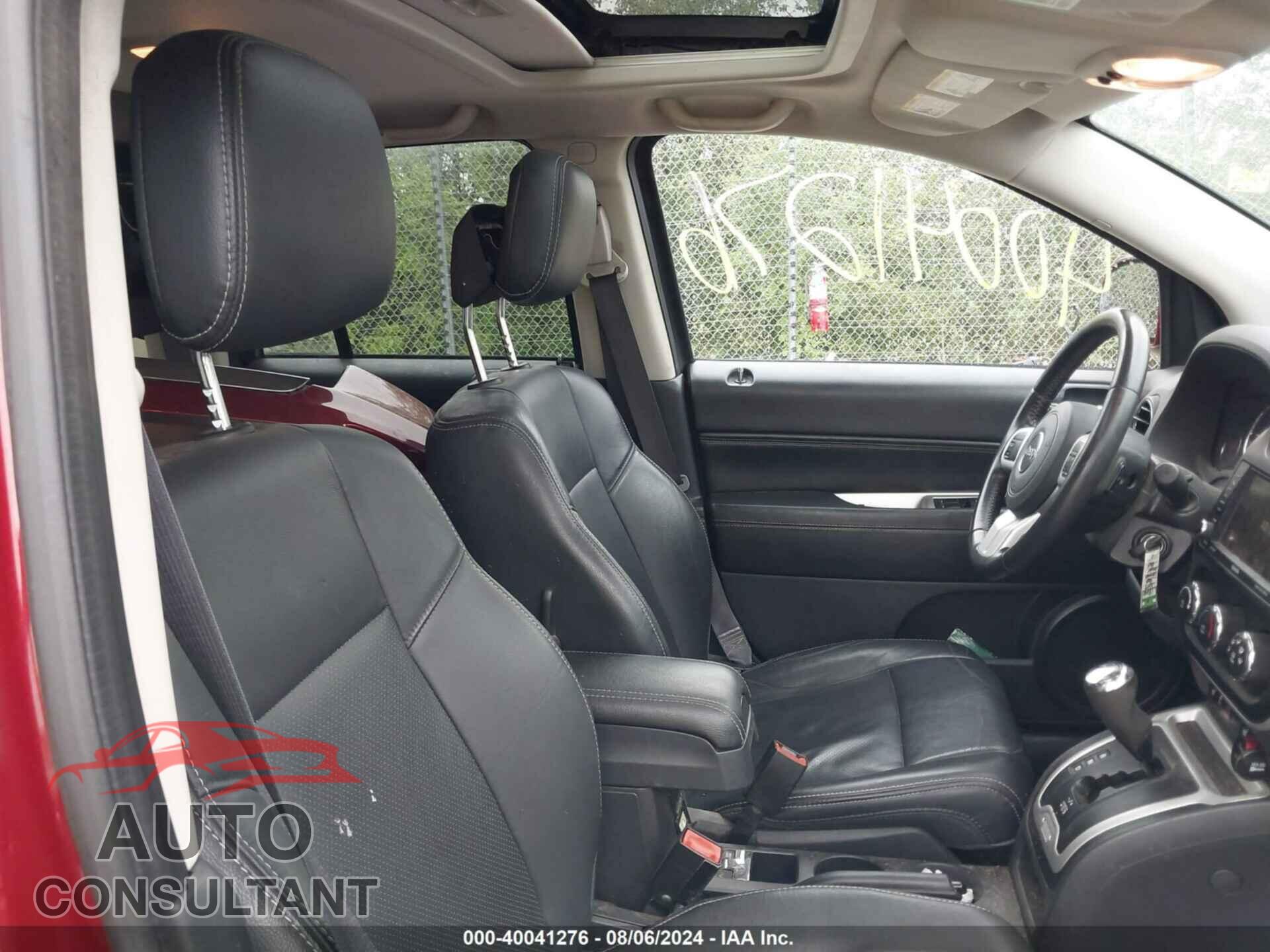JEEP COMPASS 2017 - 1C4NJDEB4HD139721
