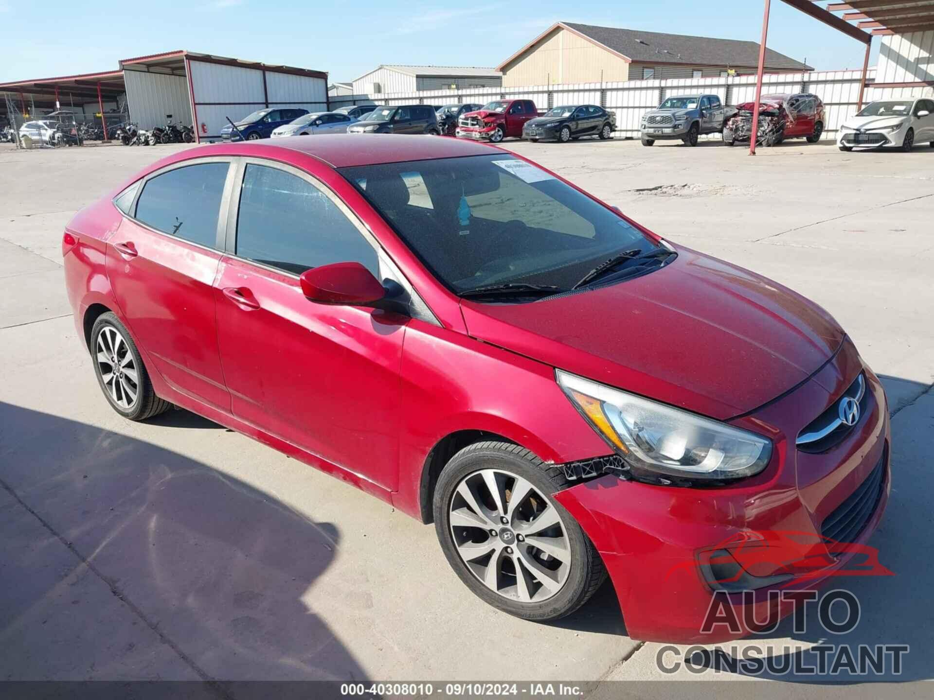 HYUNDAI ACCENT 2017 - KMHCT4AE1HU373067