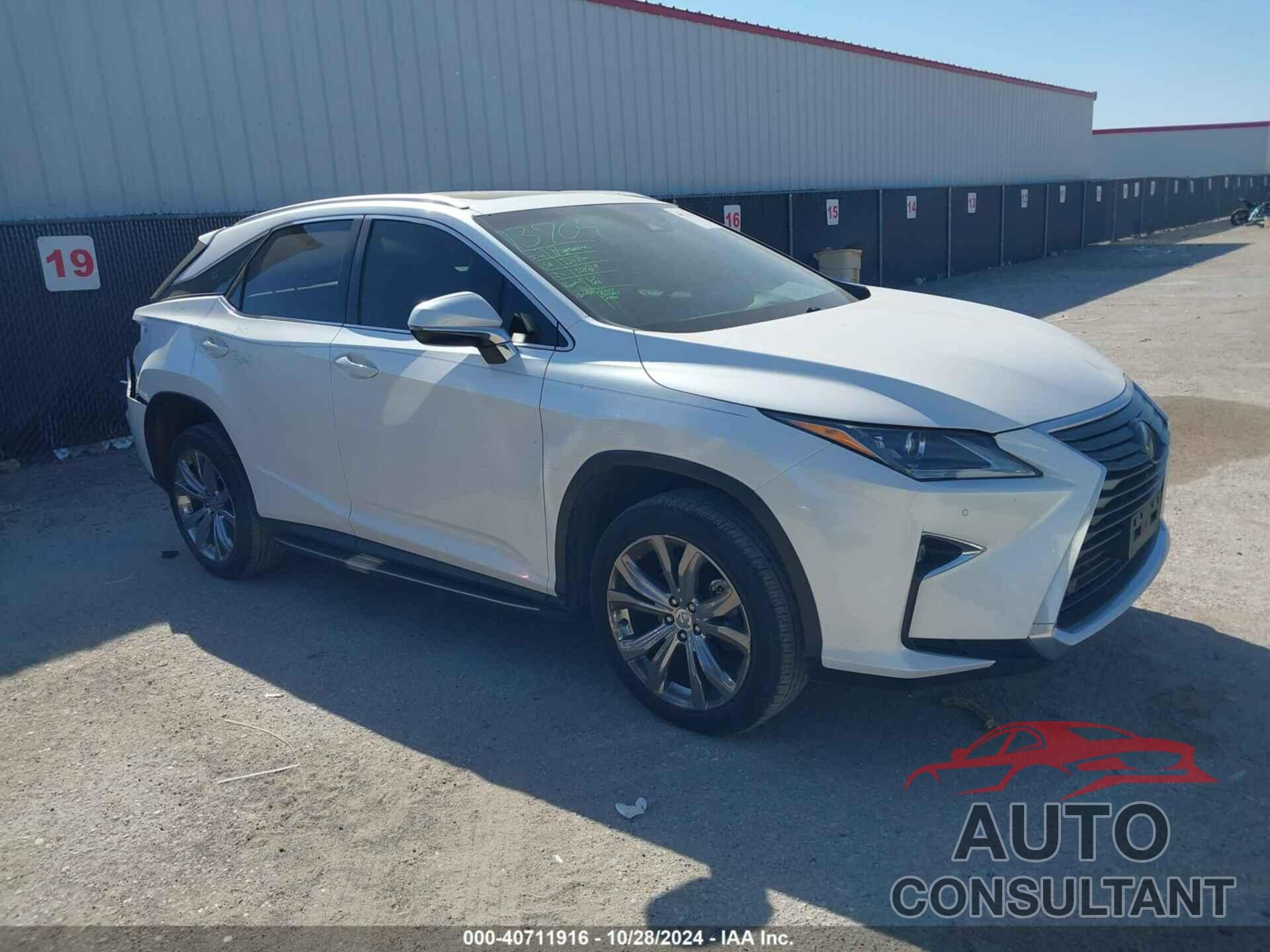 LEXUS RX 350 2017 - 2T2ZZMCA2HC049903