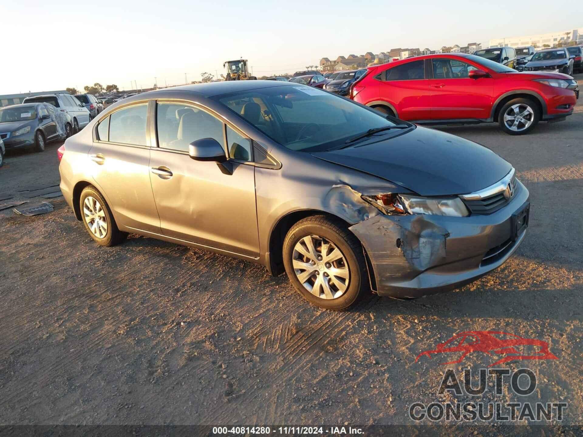HONDA CIVIC 2012 - 19XFB2F5XCE350363
