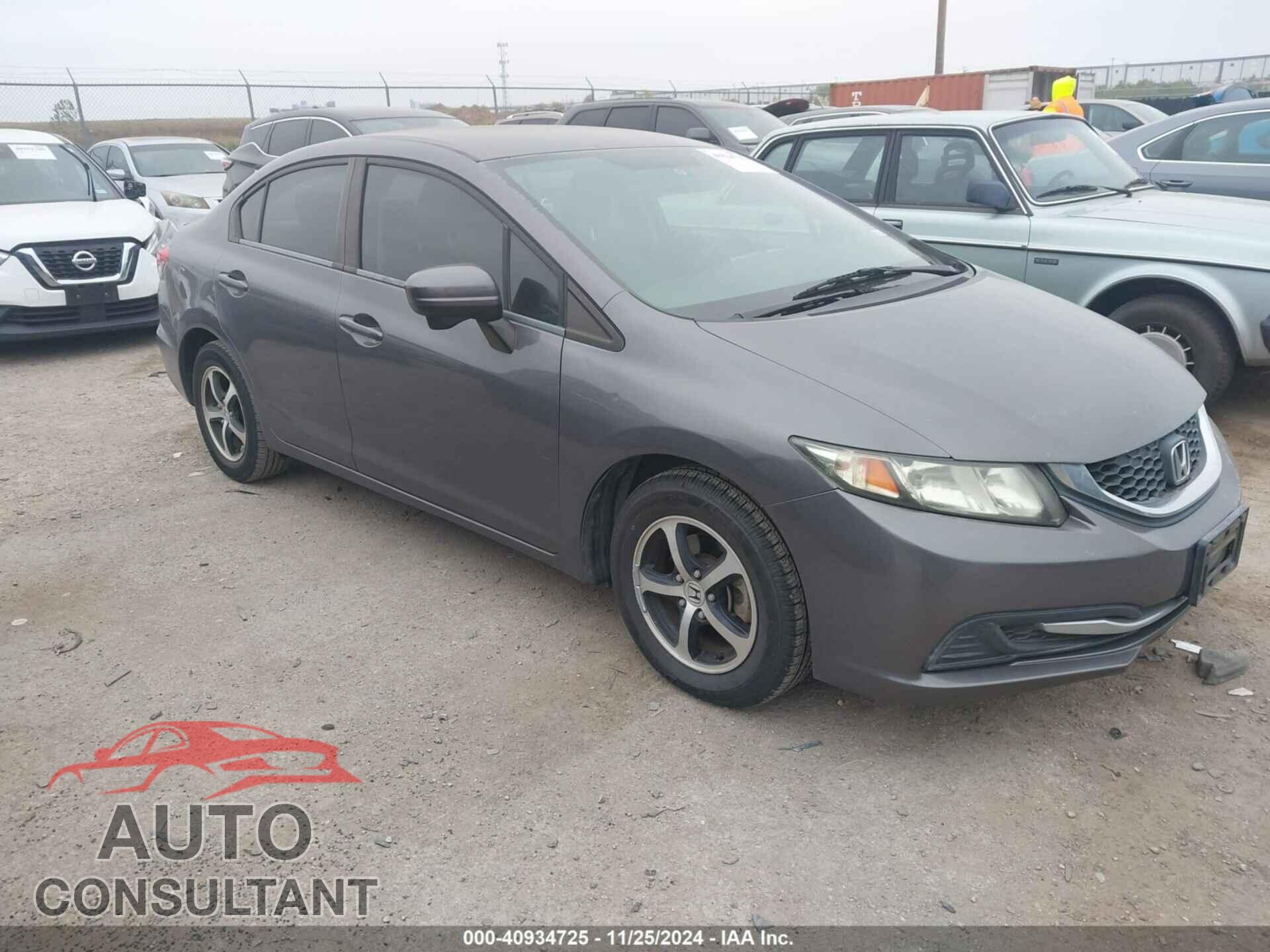 HONDA CIVIC 2015 - 19XFB2F73FE012289