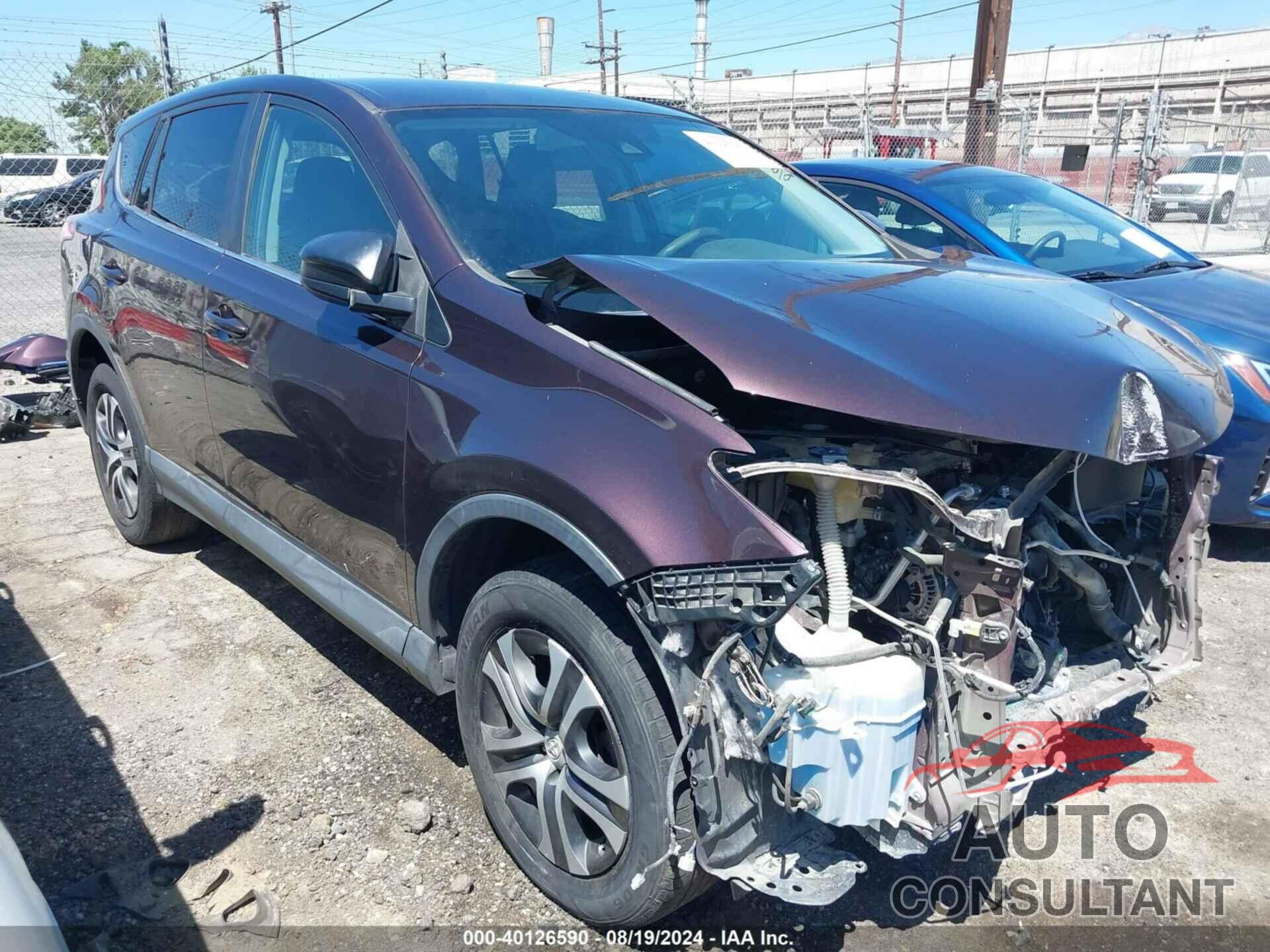 TOYOTA RAV4 2018 - 2T3ZFREV4JW434515