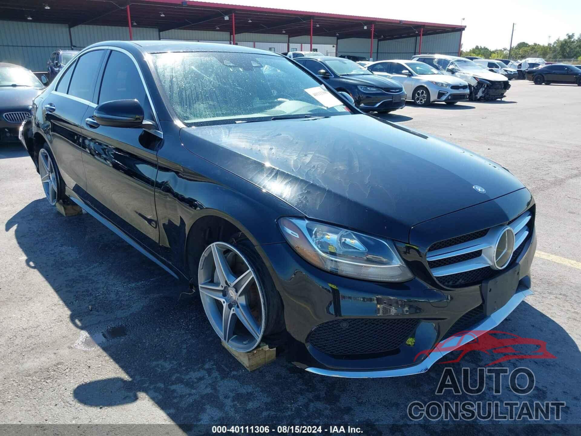 MERCEDES-BENZ C 300 2016 - 55SWF4KB5GU128887