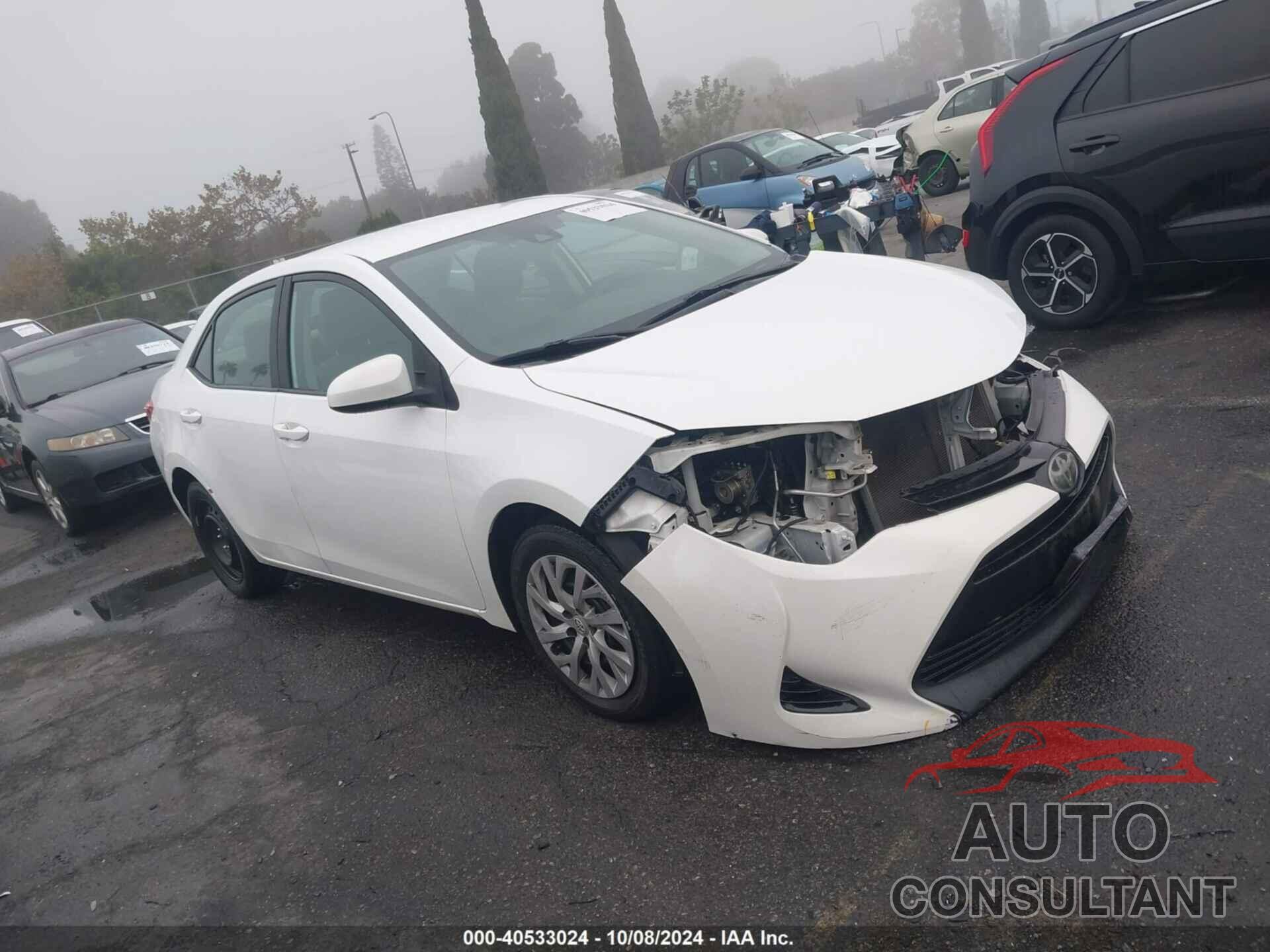 TOYOTA COROLLA 2018 - 2T1BURHE9JC051764