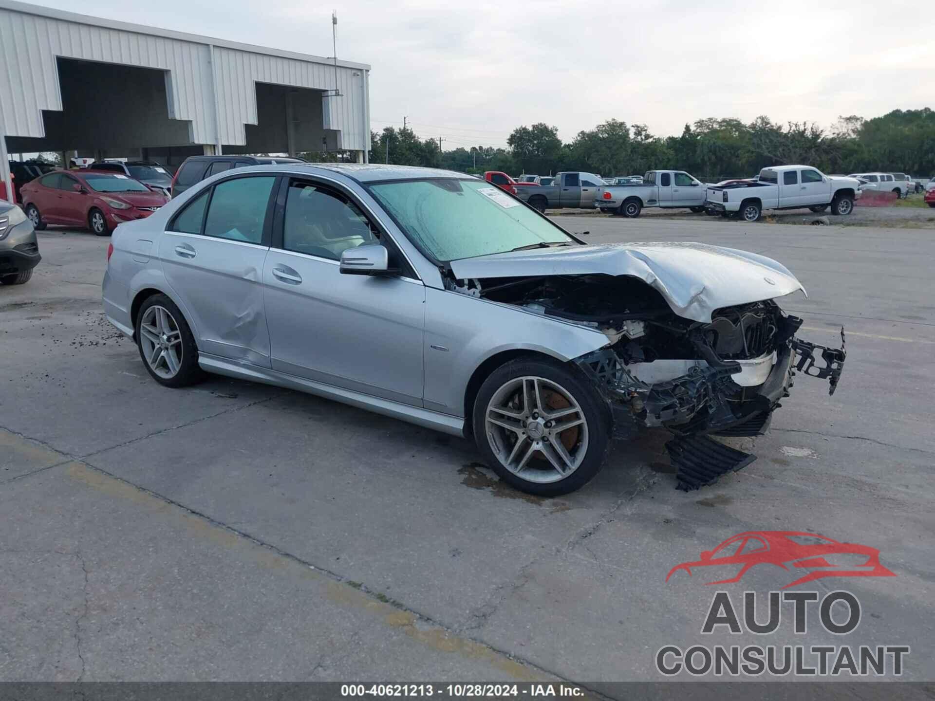 MERCEDES-BENZ C 350 2012 - WDDGF5HB3CR219525