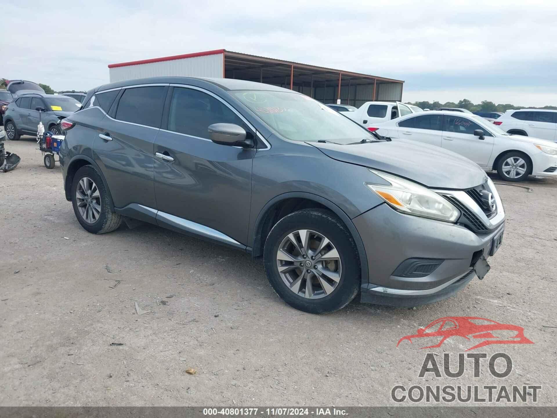 NISSAN MURANO 2016 - 5N1AZ2MG9GN143020
