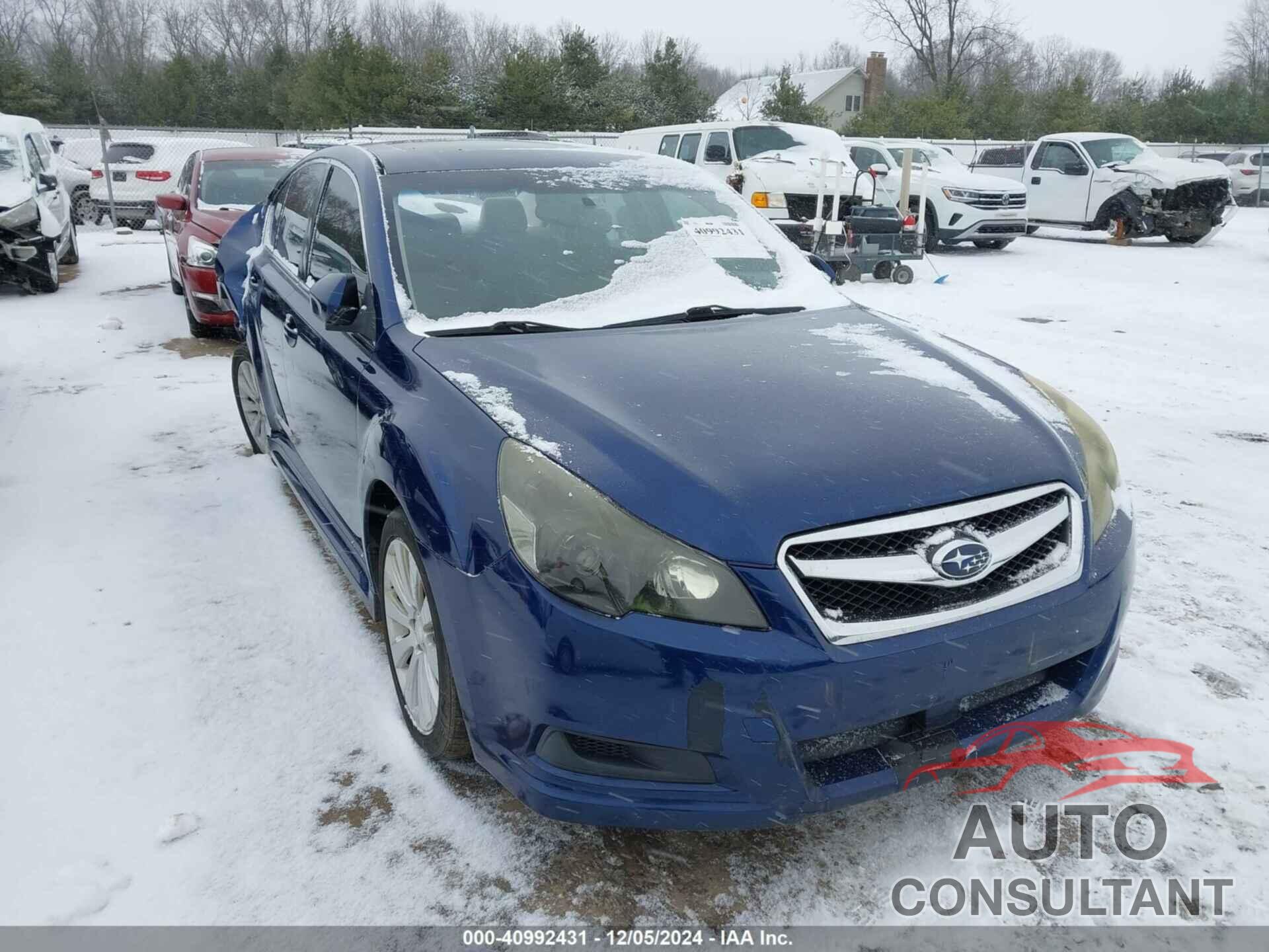 SUBARU LEGACY 2011 - 4S3BMCL66B3236779