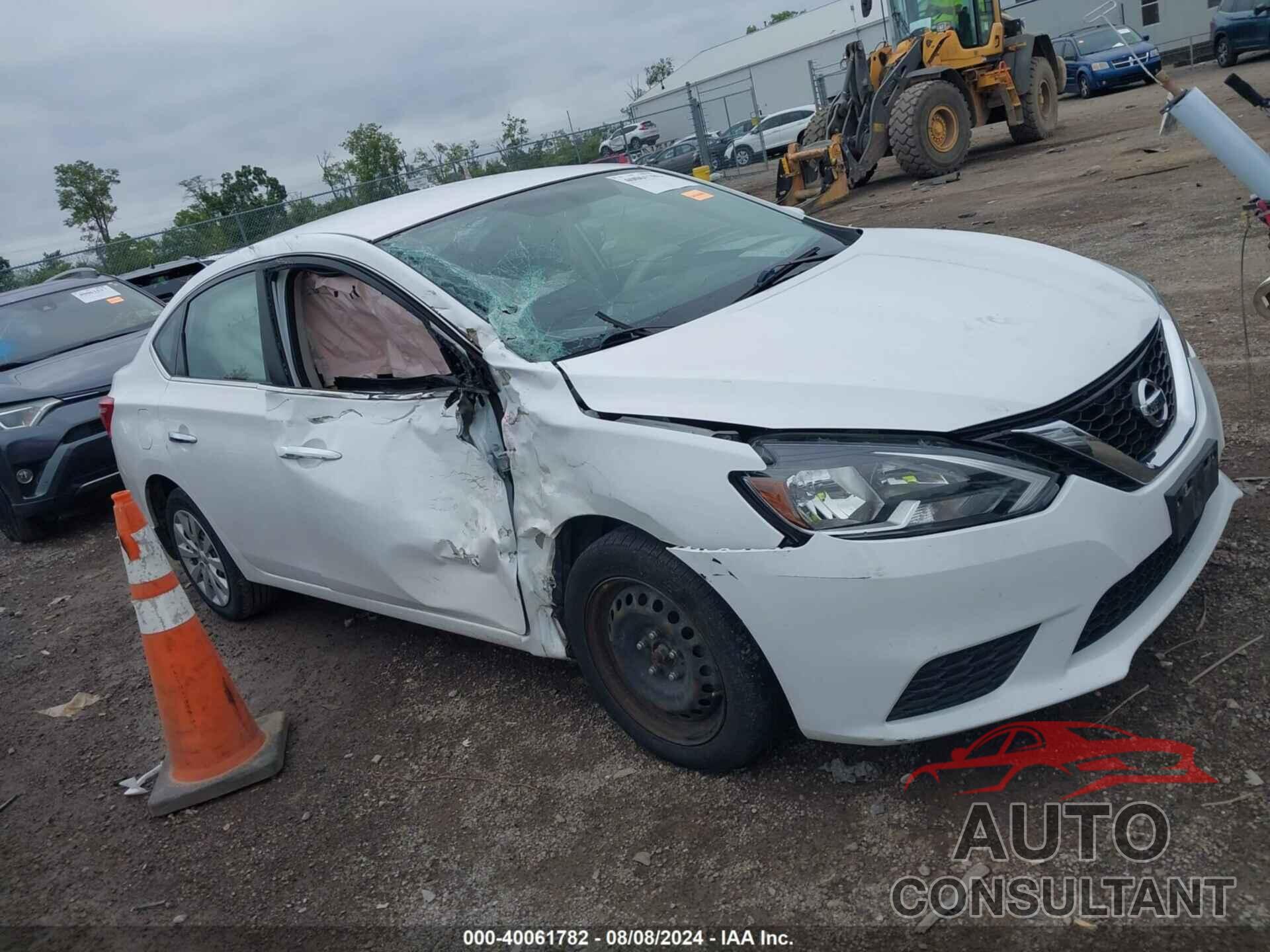 NISSAN SENTRA 2019 - 3N1AB7AP0KY250627