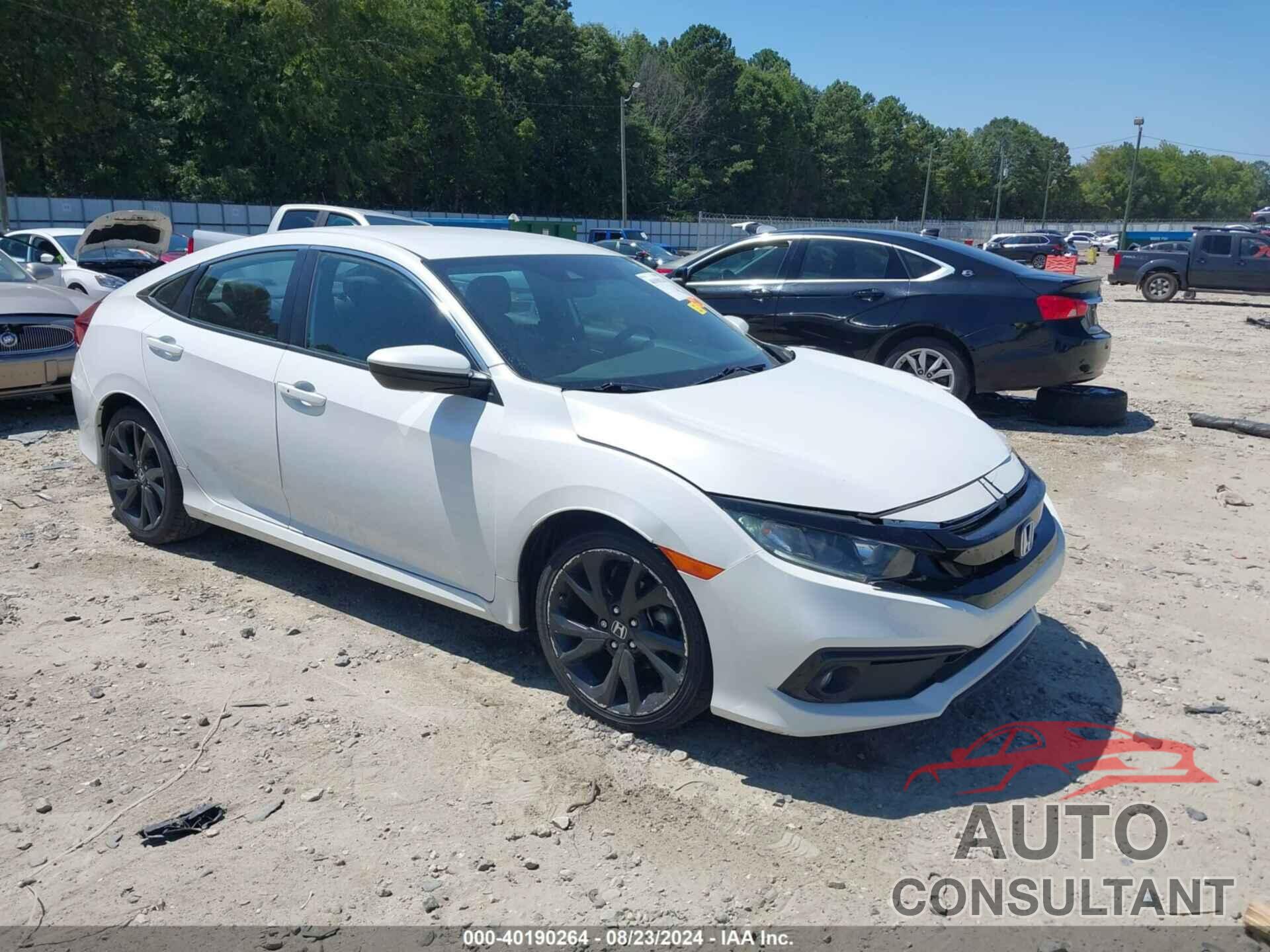HONDA CIVIC 2020 - 2HGFC2F8XLH582927