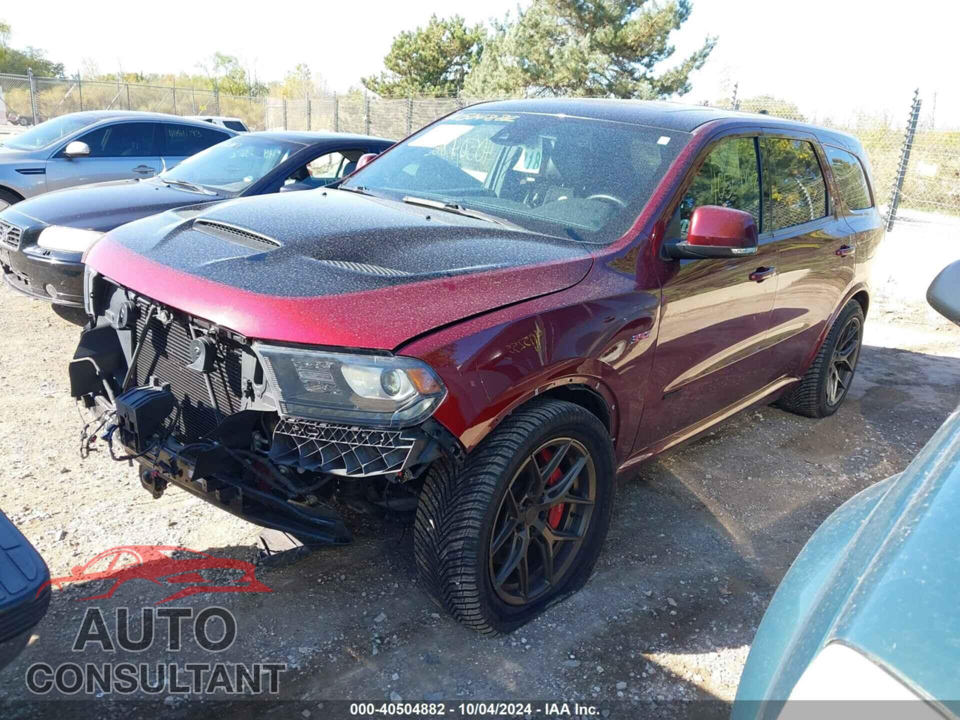 DODGE DURANGO 2018 - 1C4SDJGJ4JC486149