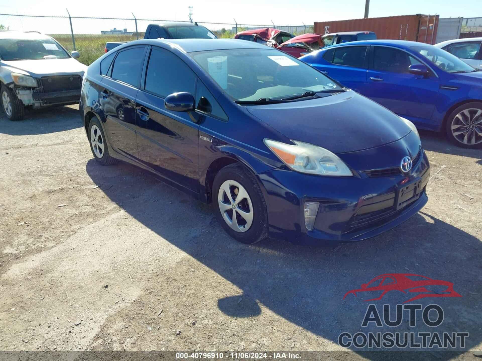 TOYOTA PRIUS 2013 - JTDKN3DUXD1636594