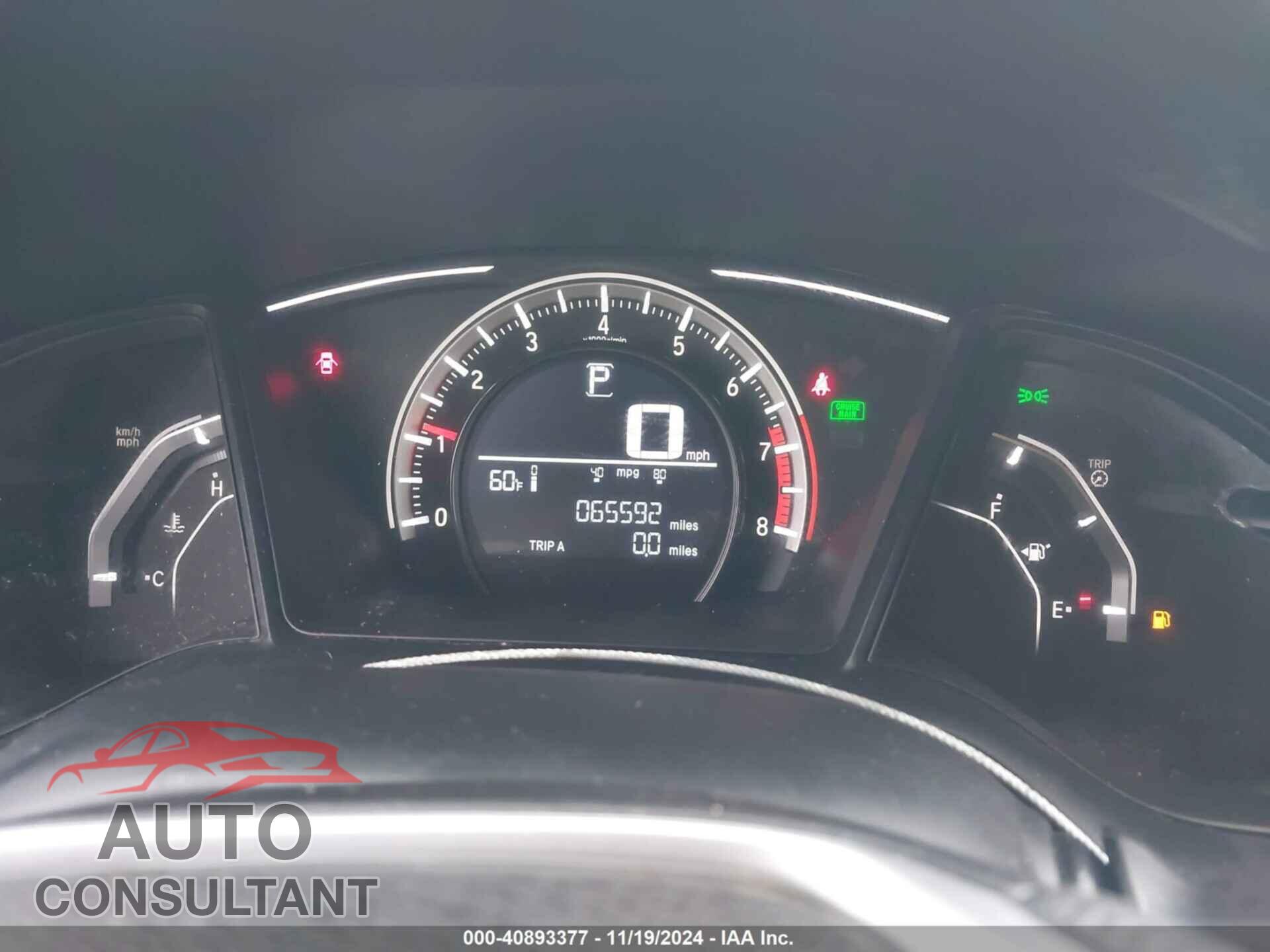 HONDA CIVIC 2017 - 19XFC2F53HE065573
