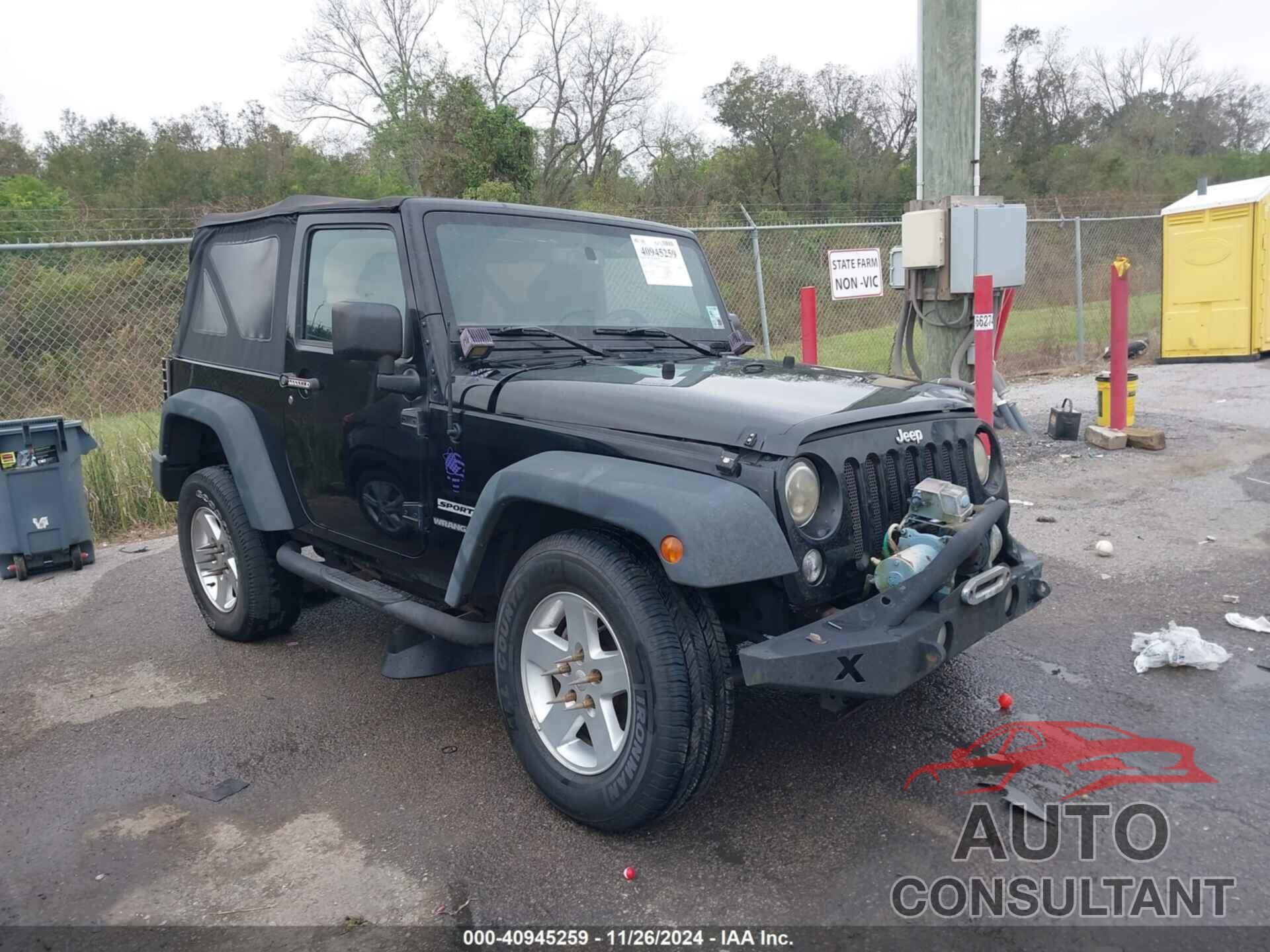 JEEP WRANGLER 2016 - 1C4AJWAG8GL121674