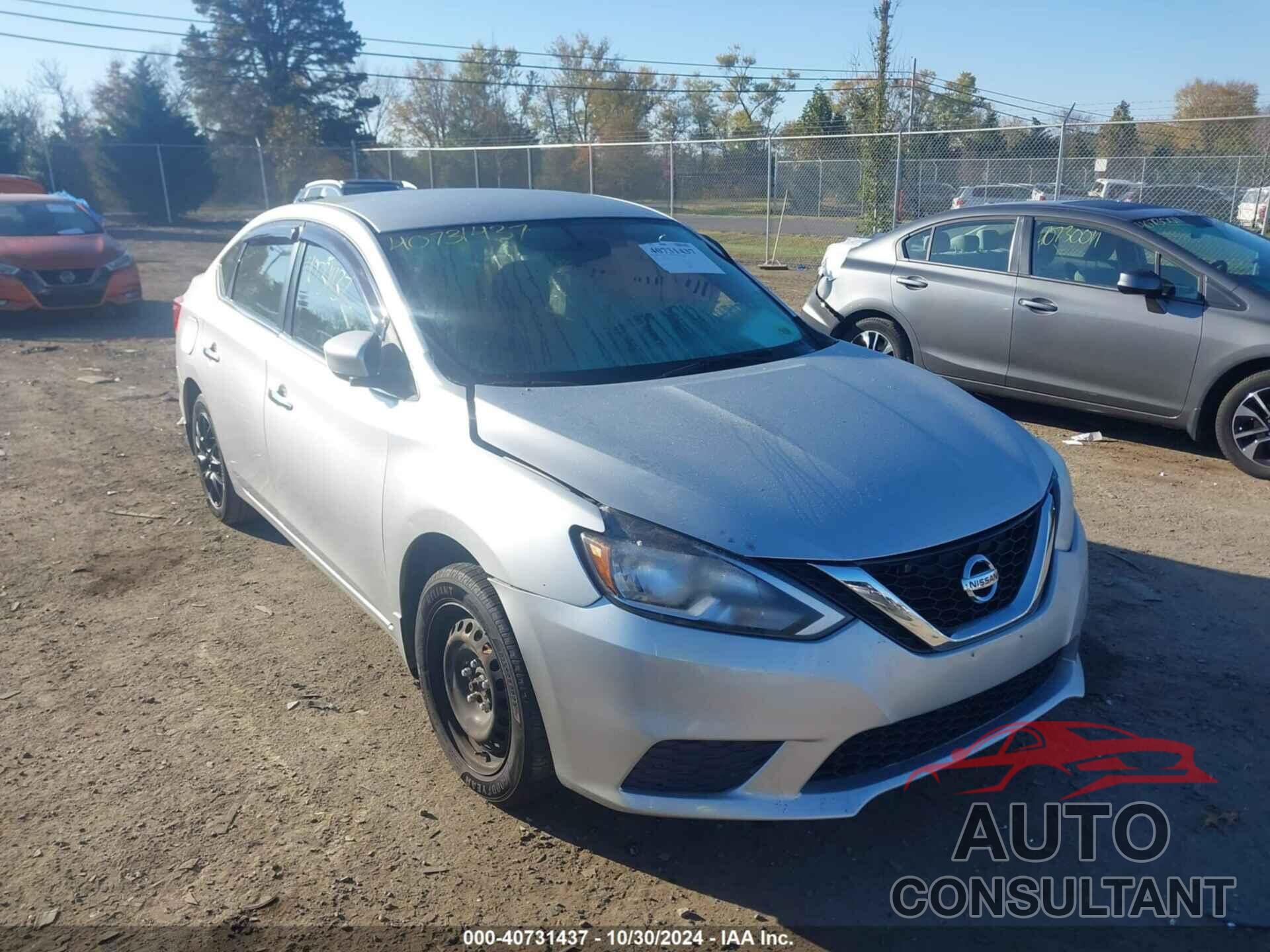 NISSAN SENTRA 2016 - 3N1AB7AP1GY306100