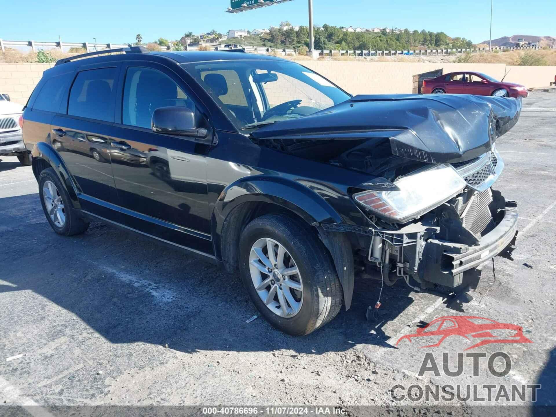 DODGE JOURNEY 2013 - 3C4PDCBG6DT645727