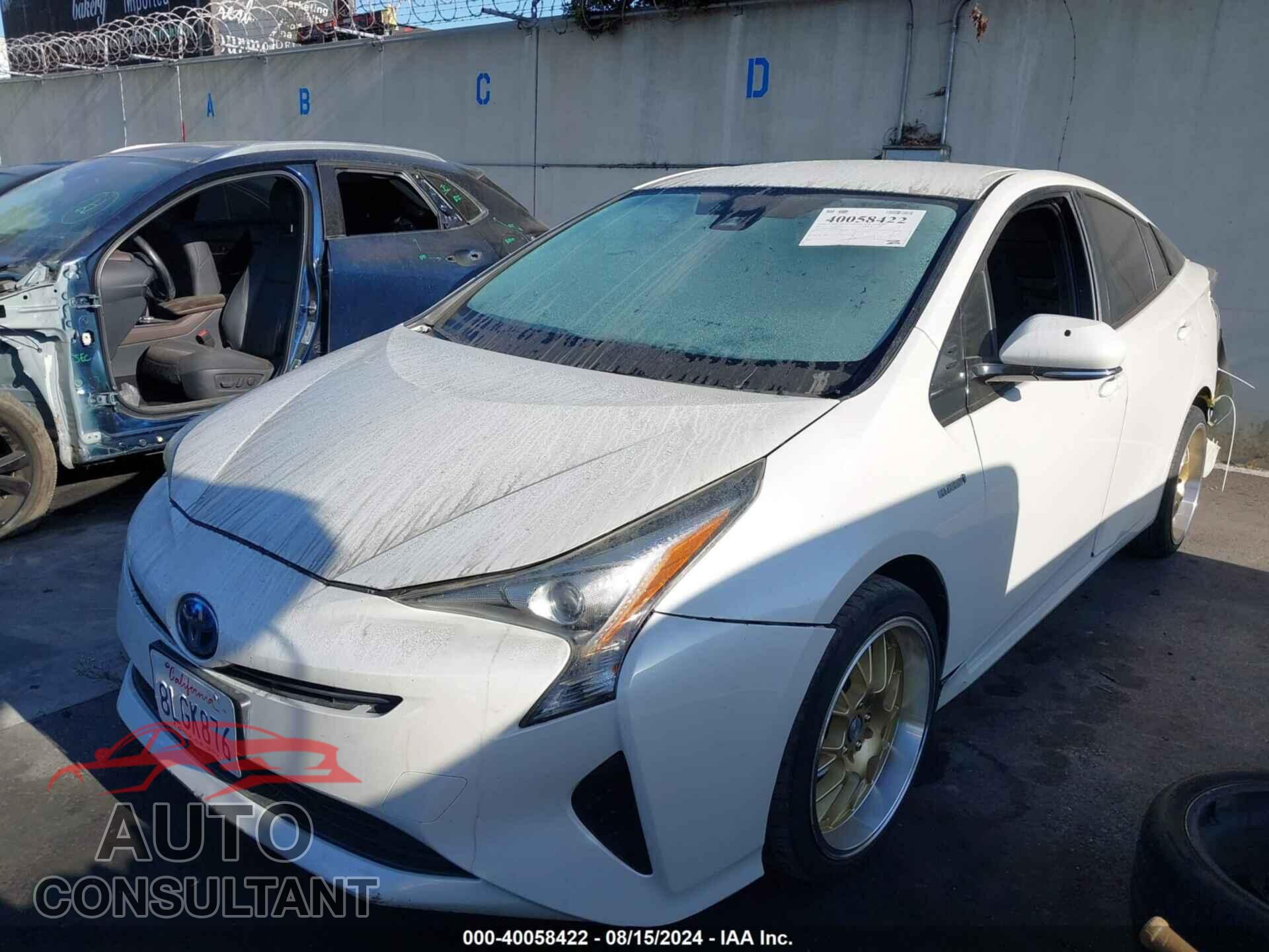 TOYOTA PRIUS 2017 - JTDKARFU6H3044132