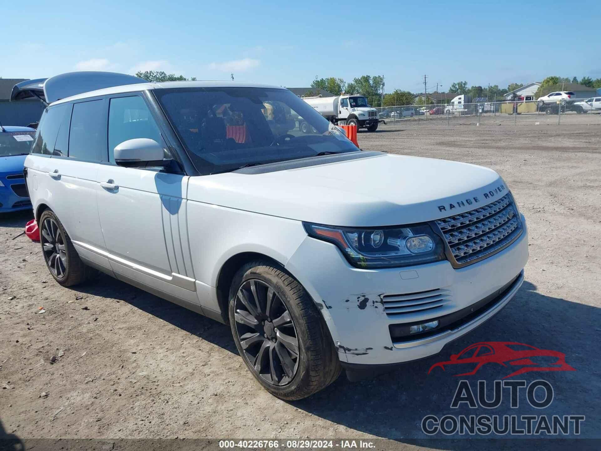 LAND ROVER RANGE ROVER 2016 - SALGS2EF4GA305435