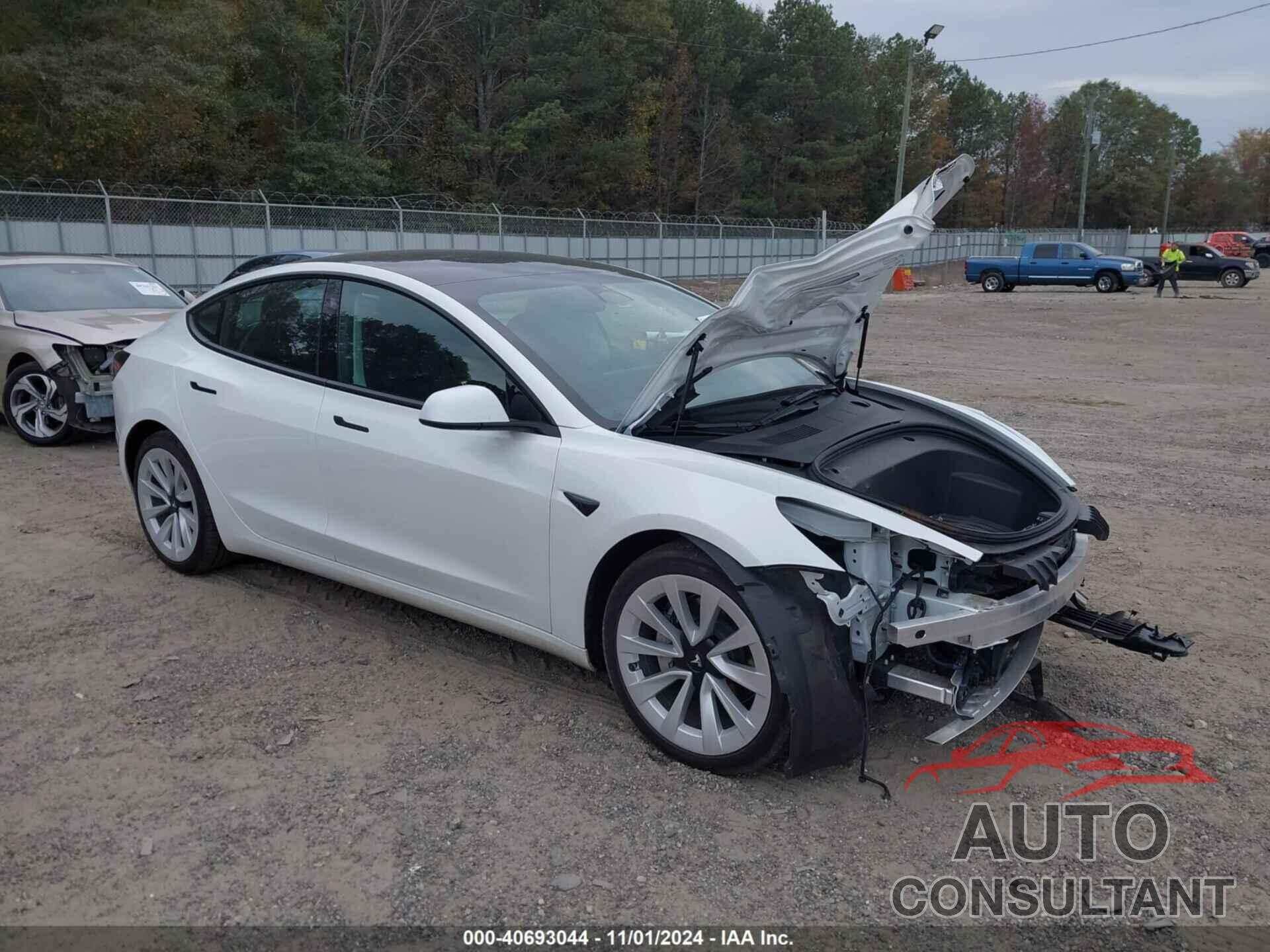 TESLA MODEL 3 2022 - 5YJ3E1EA3NF302753