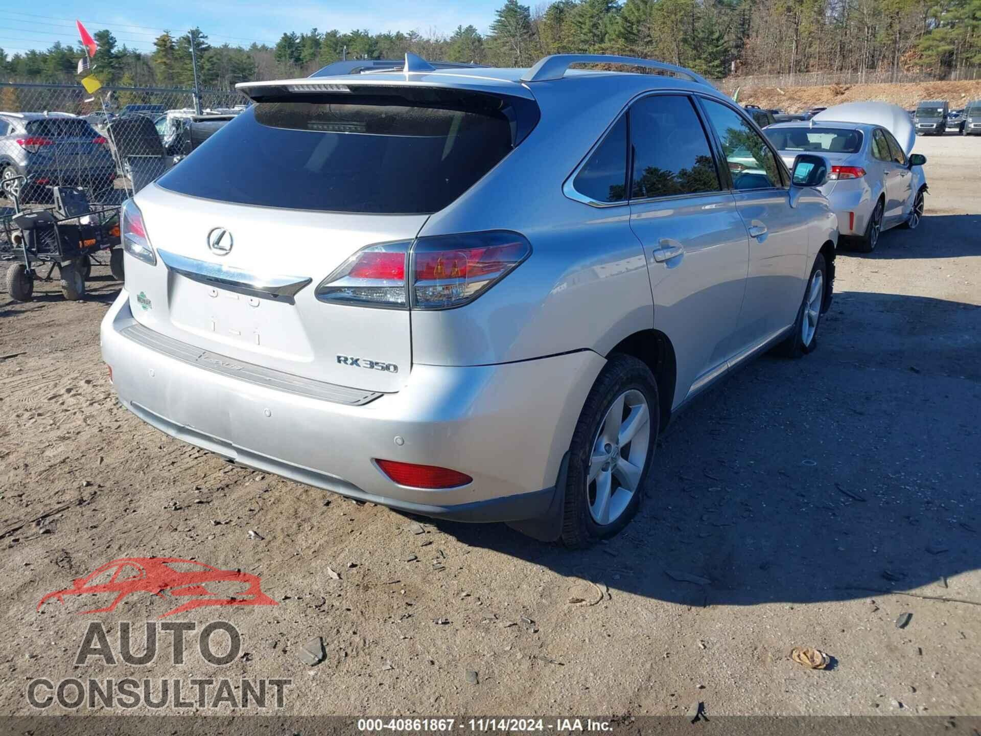 LEXUS RX 350 2015 - 2T2BK1BA9FC282003