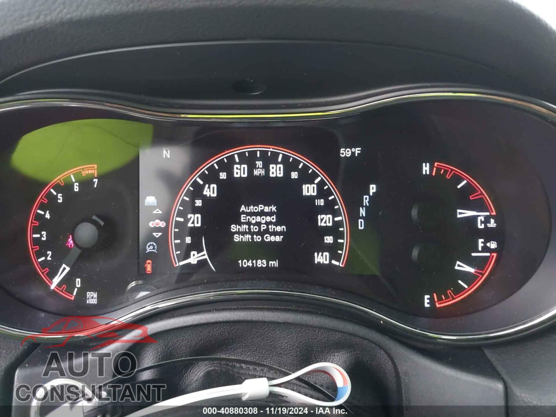 DODGE DURANGO 2018 - 1C4RDJDG7JC362450