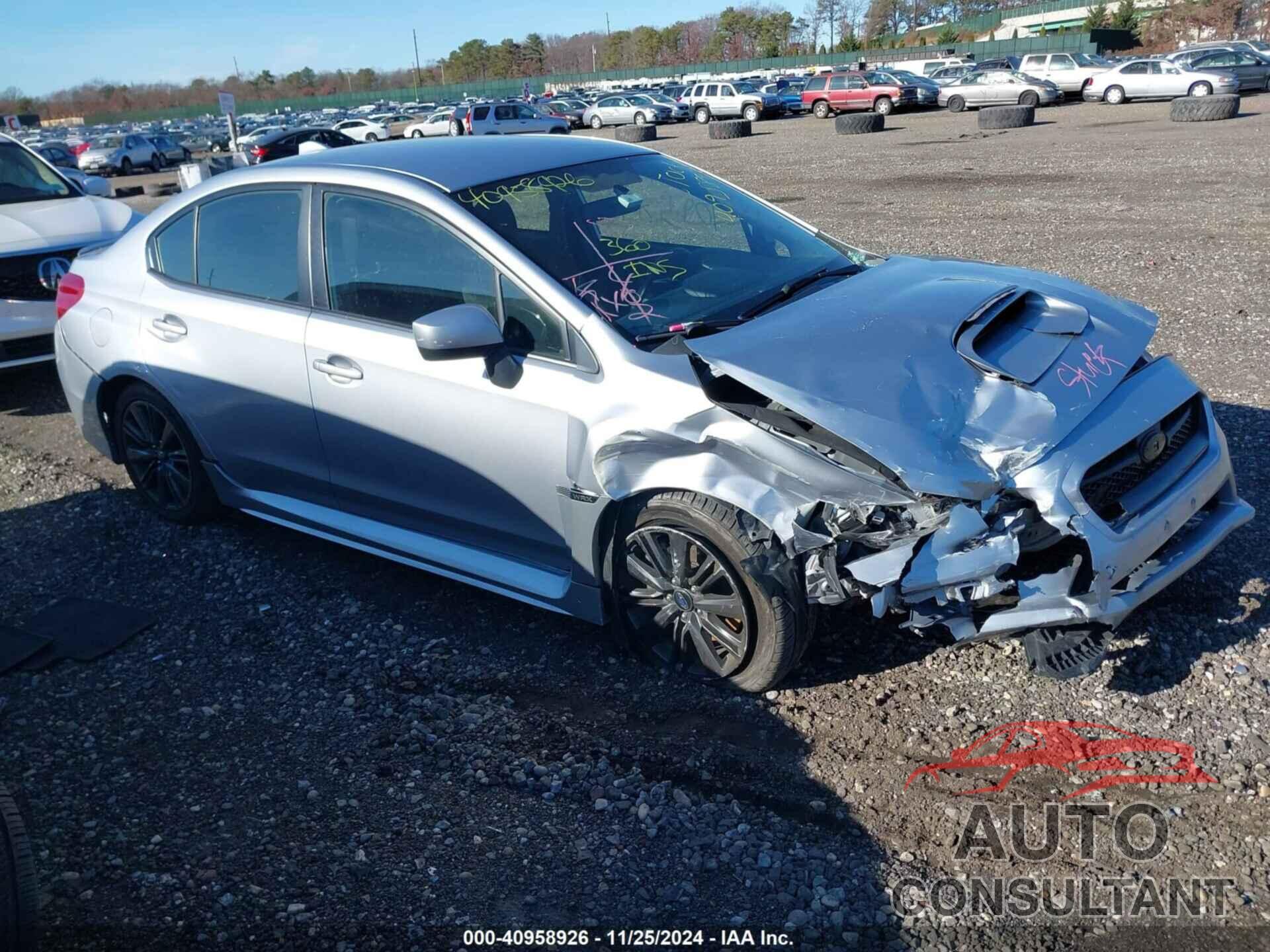 SUBARU WRX 2016 - JF1VA1B68G9804410